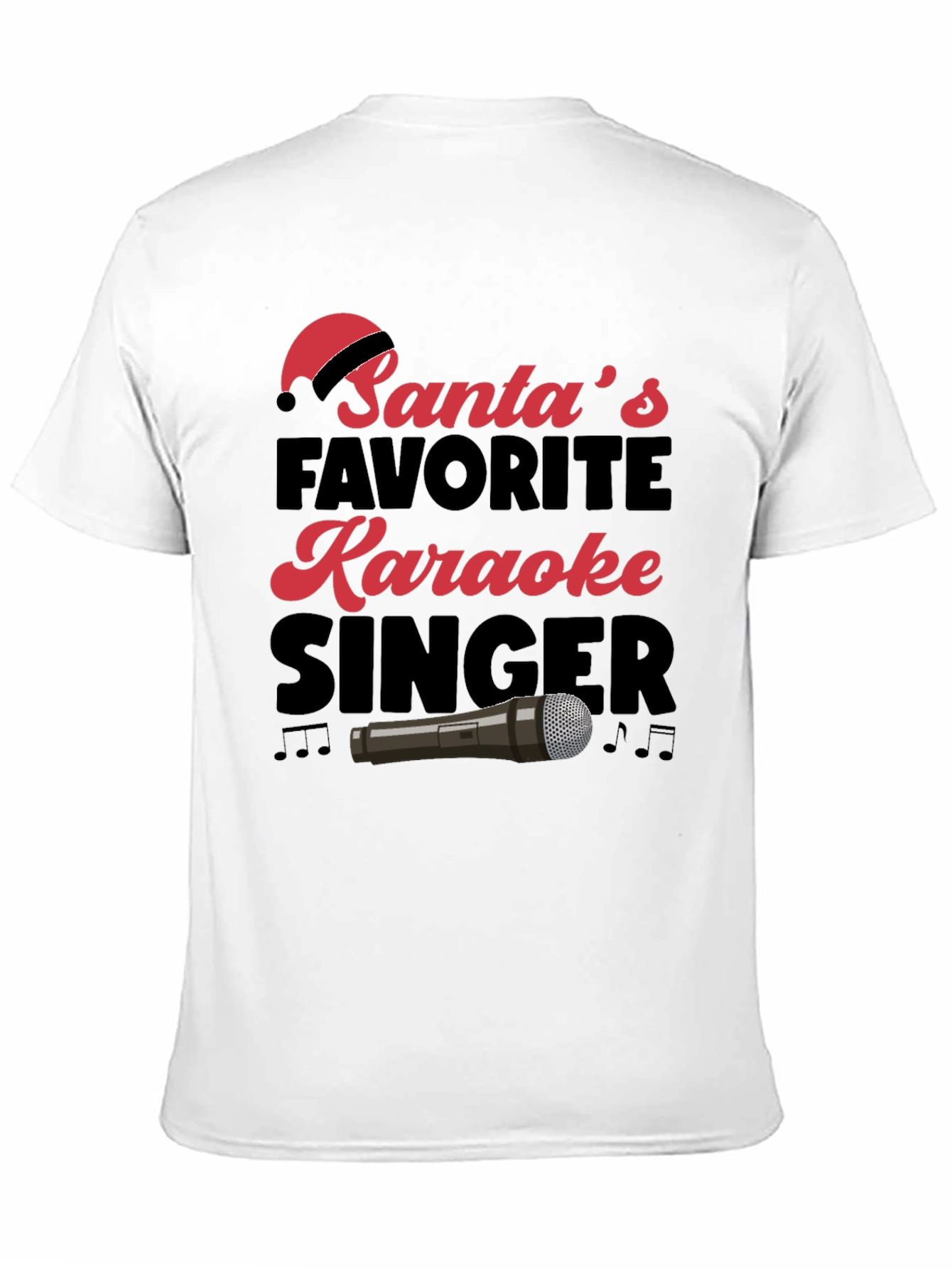 Santas Favorite Karaoke Singer T-Shirt