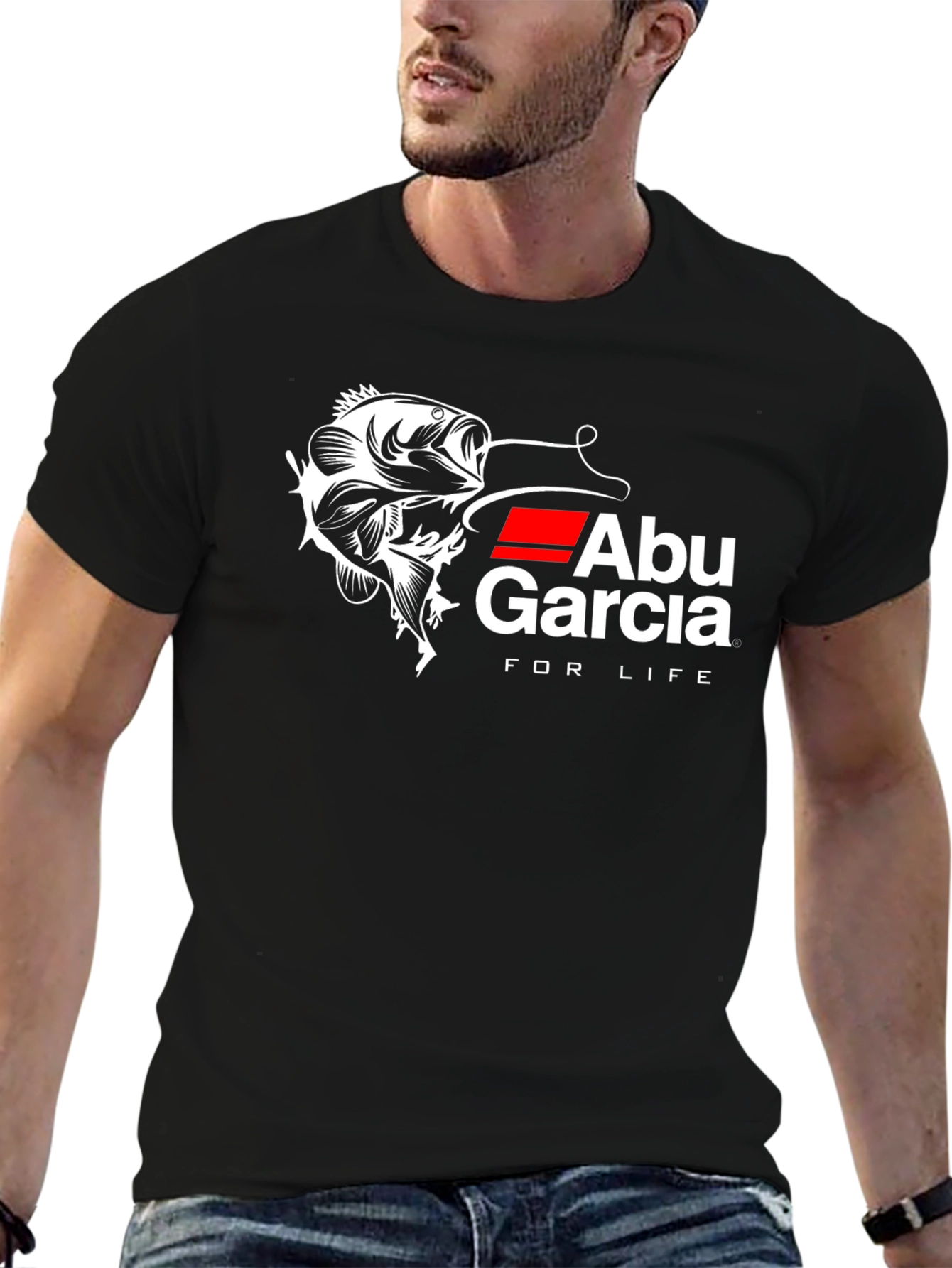 Abu Garcia Fishing T-Shirt - Black