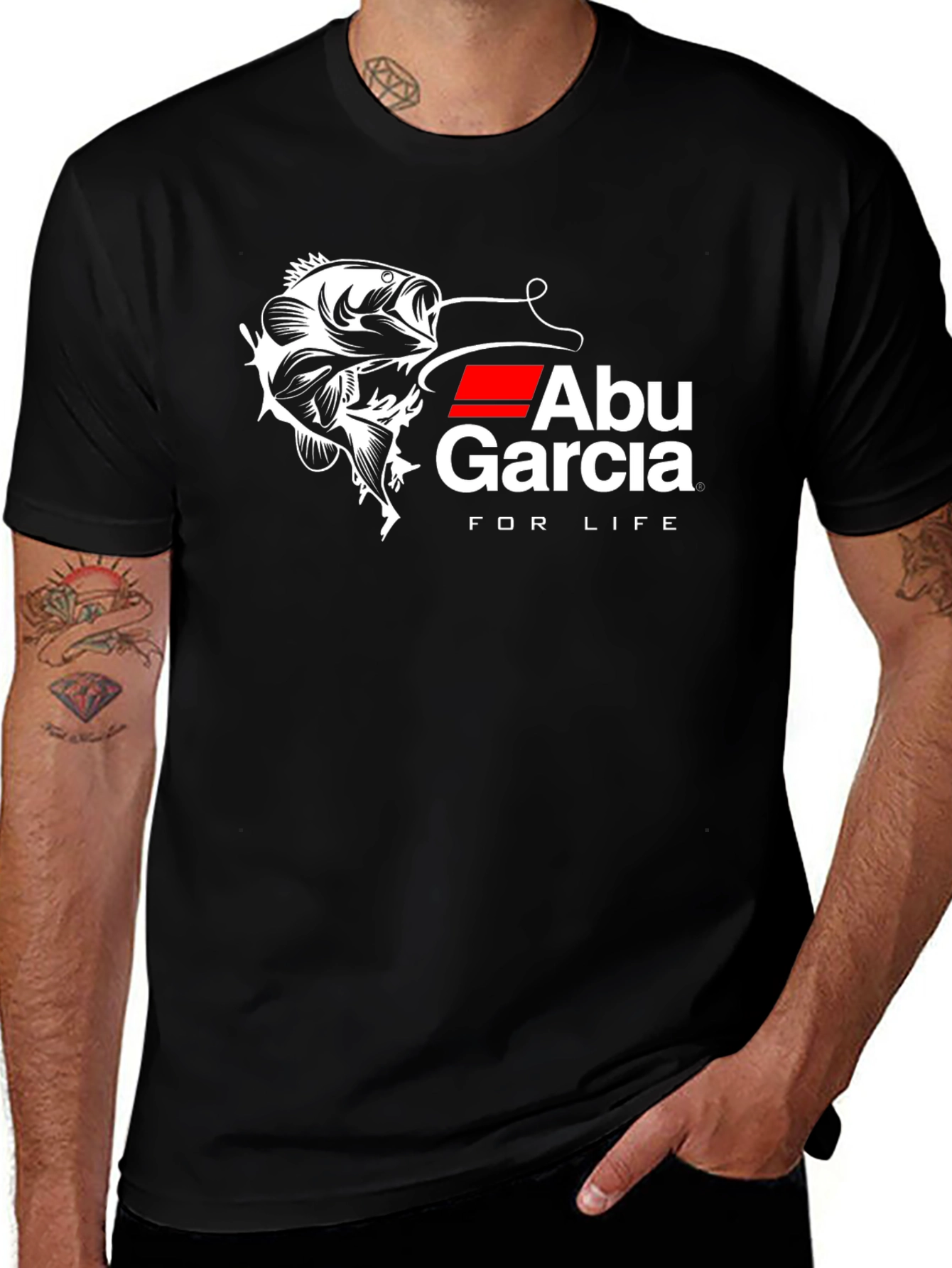 Abu Garcia Fishing T-Shirt - Black