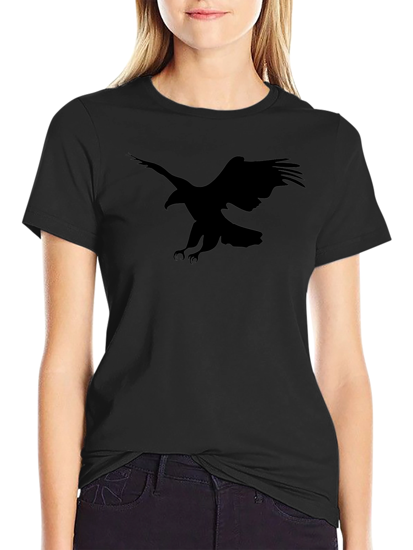 Black Eagle Graphic Tee - Stylish and Comfortable