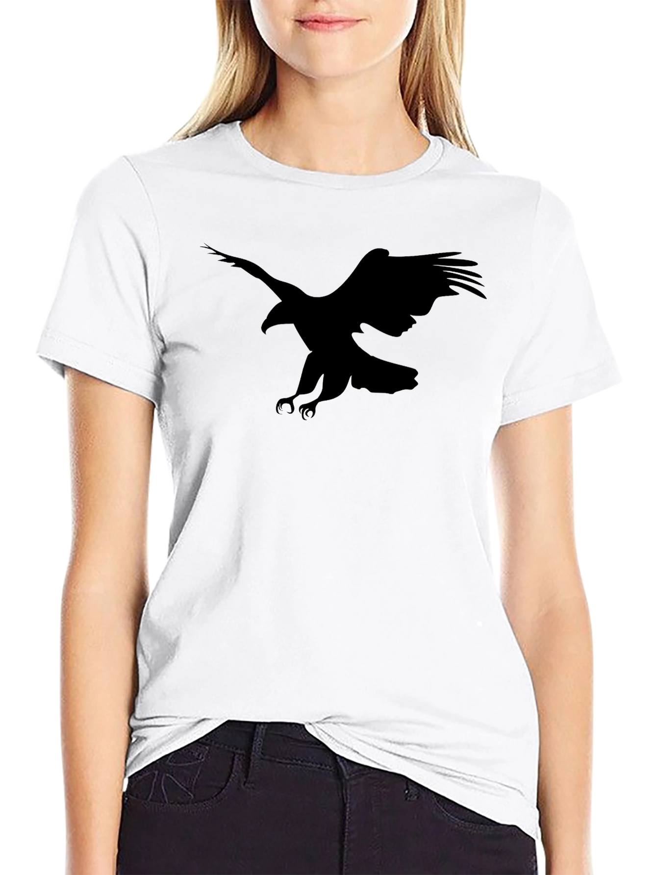Black Eagle Graphic Tee - Stylish and Comfortable