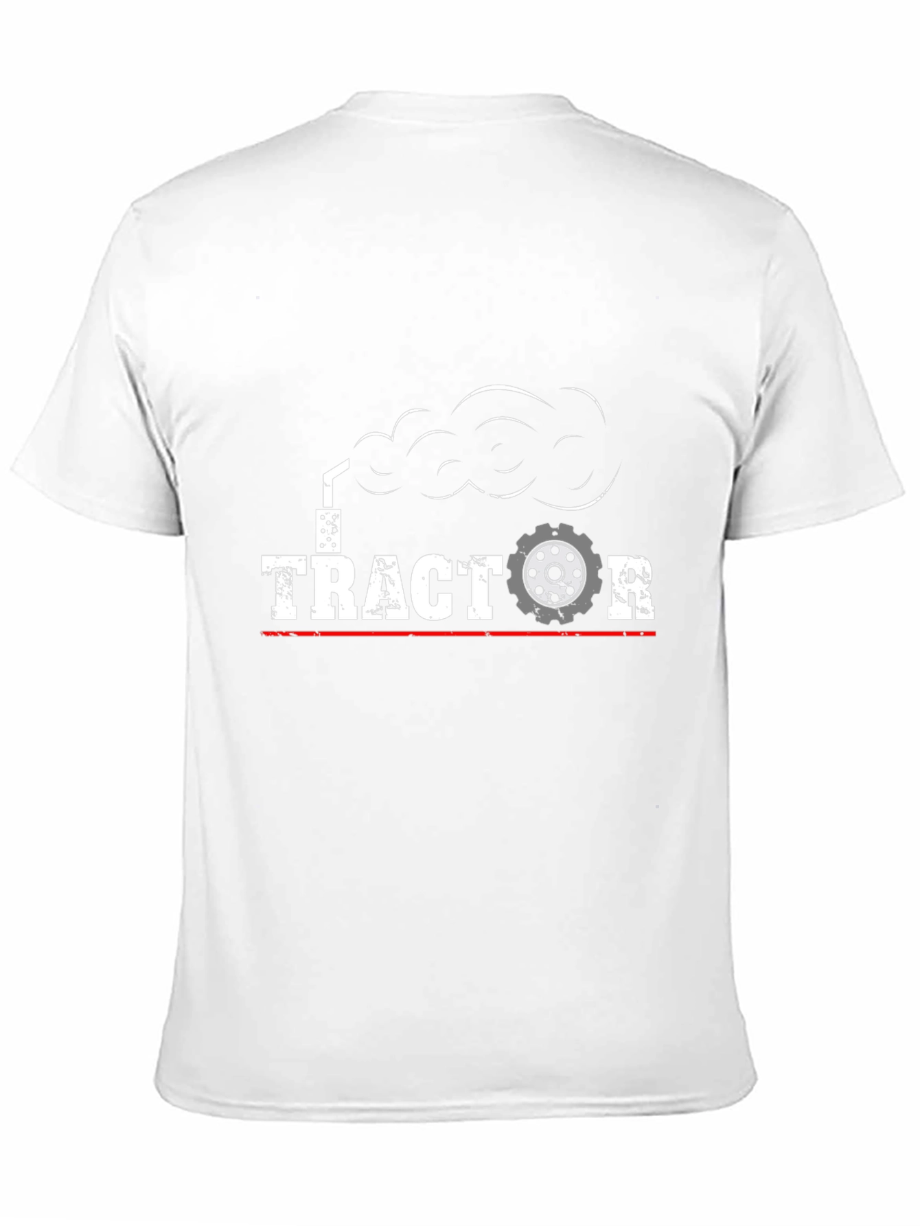 Tractor Graphic T-Shirt - Black Cotton Tee