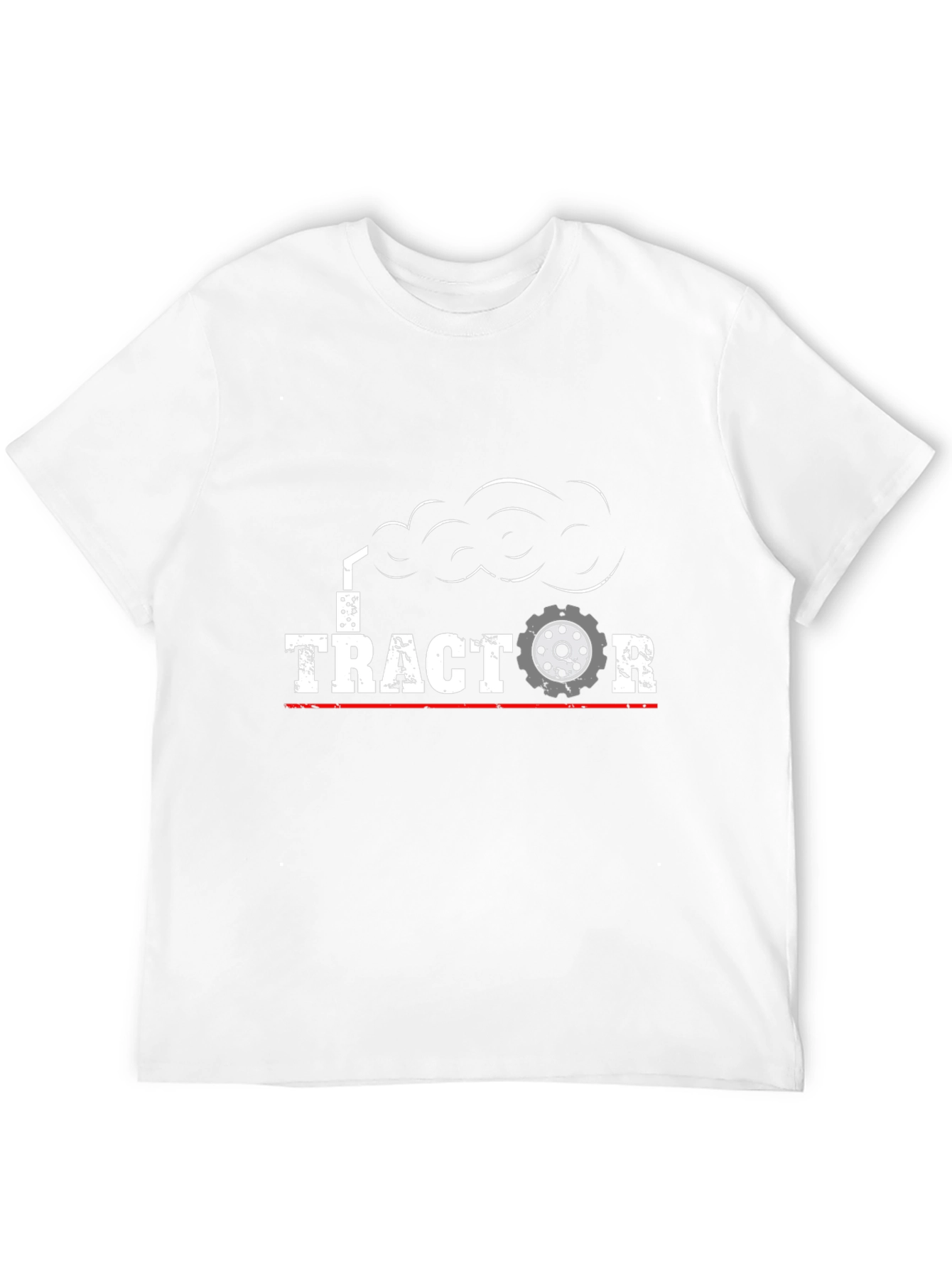 Tractor Graphic T-Shirt - Black Cotton Tee