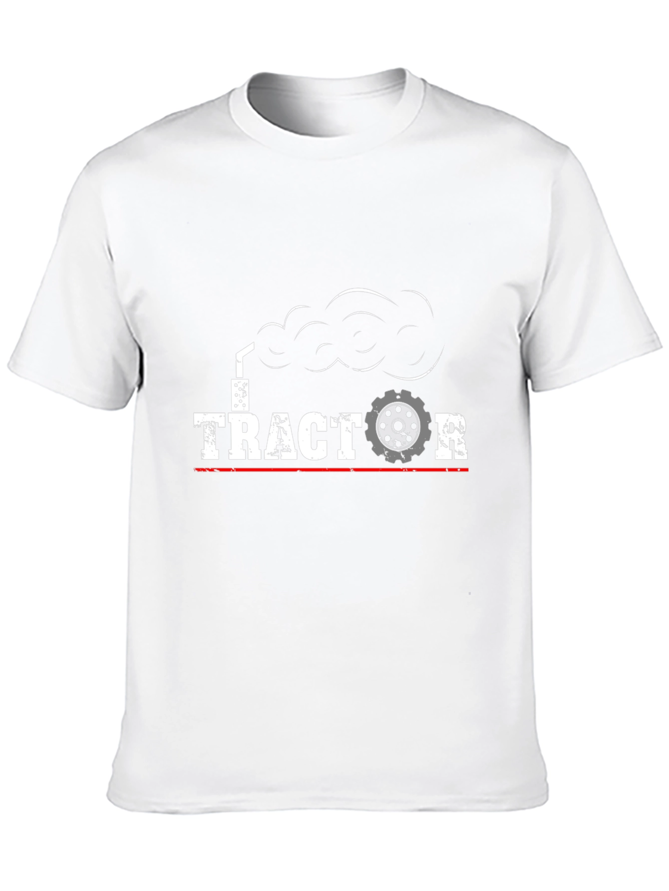 Tractor Graphic T-Shirt - Black Cotton Tee