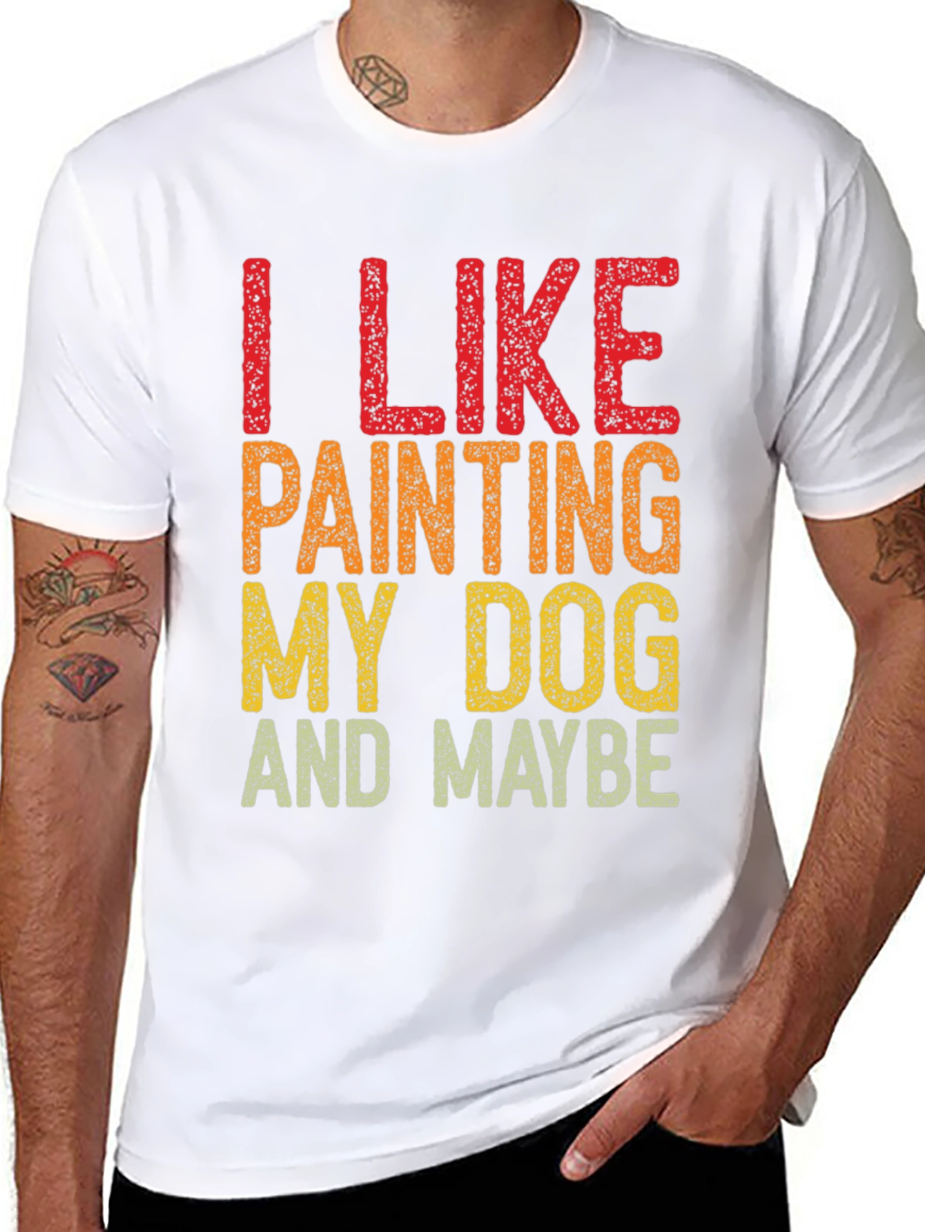 I Like Painting My Dog T-Shirt