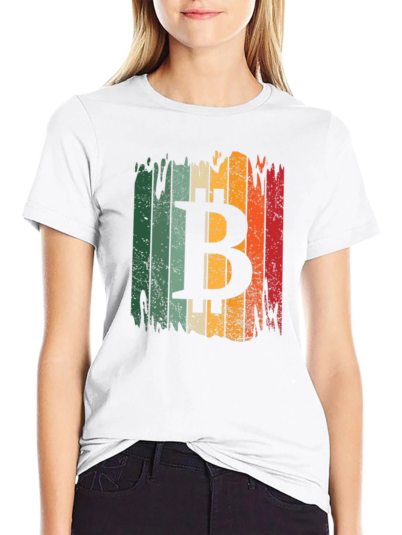 Bitcoin Retro T-Shirt - Cryptocurrency Tee