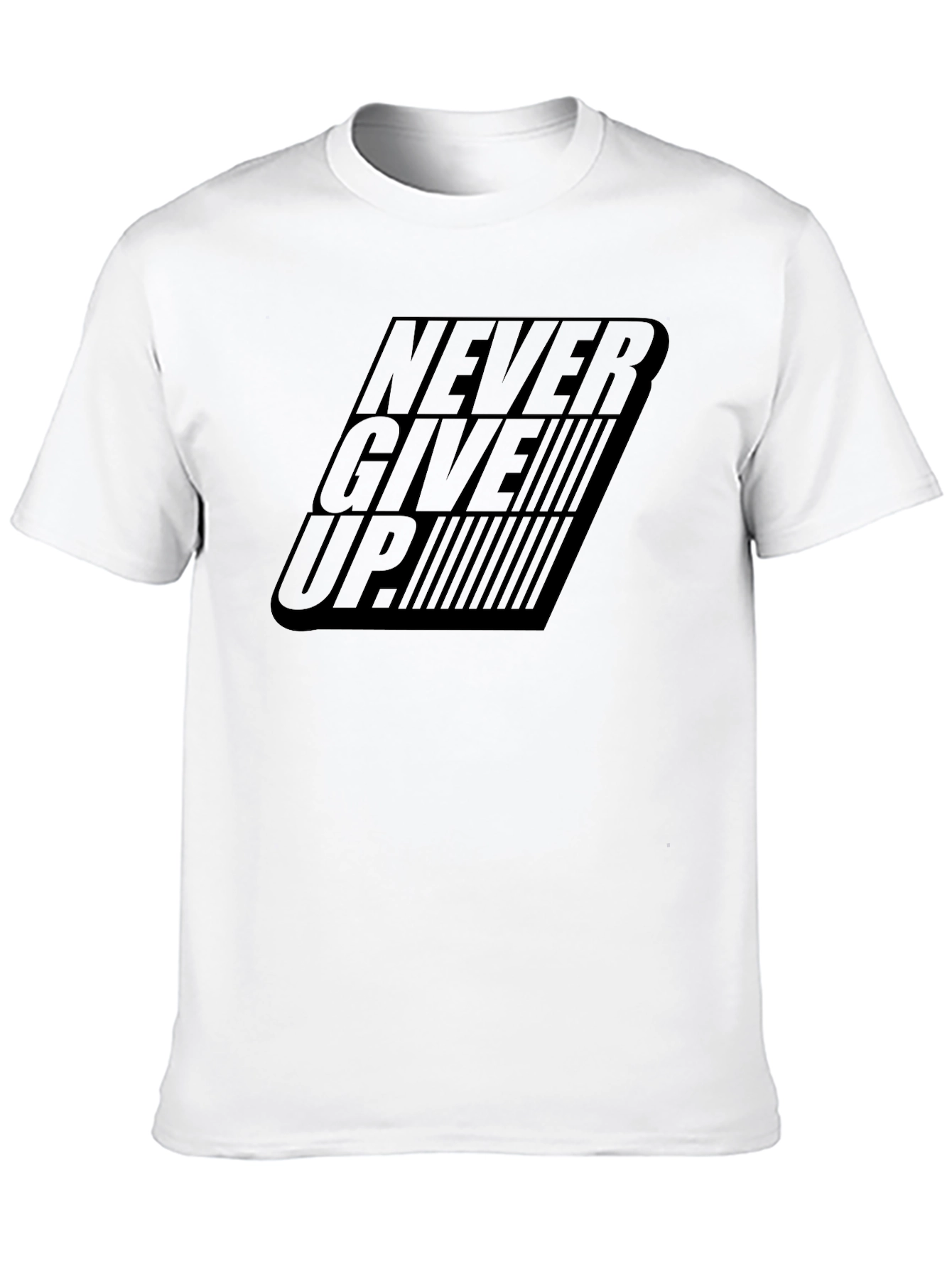 Never Give Up T-Shirt Motivational Tee