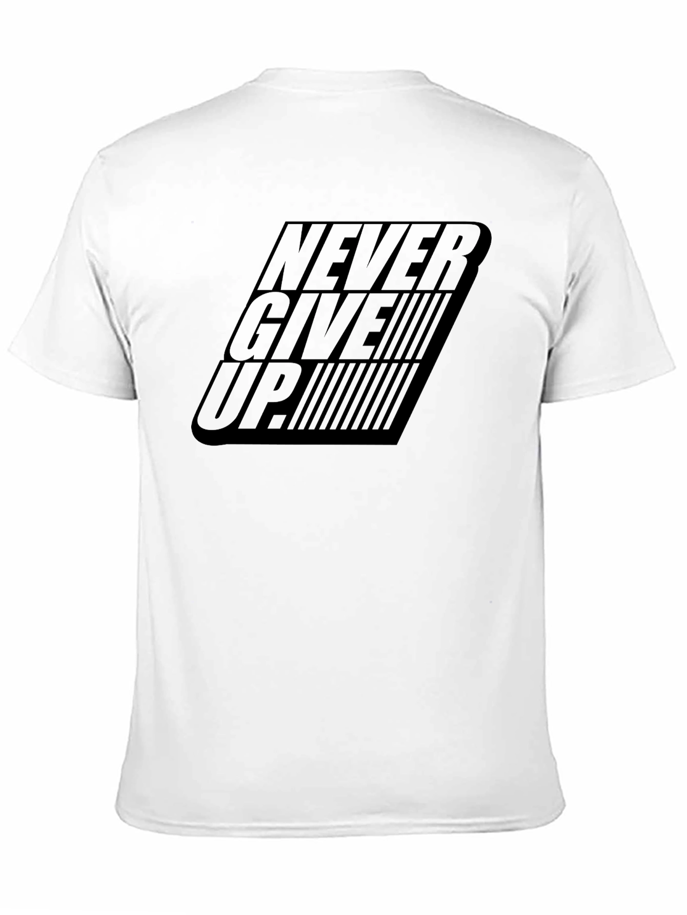 Never Give Up T-Shirt Motivational Tee