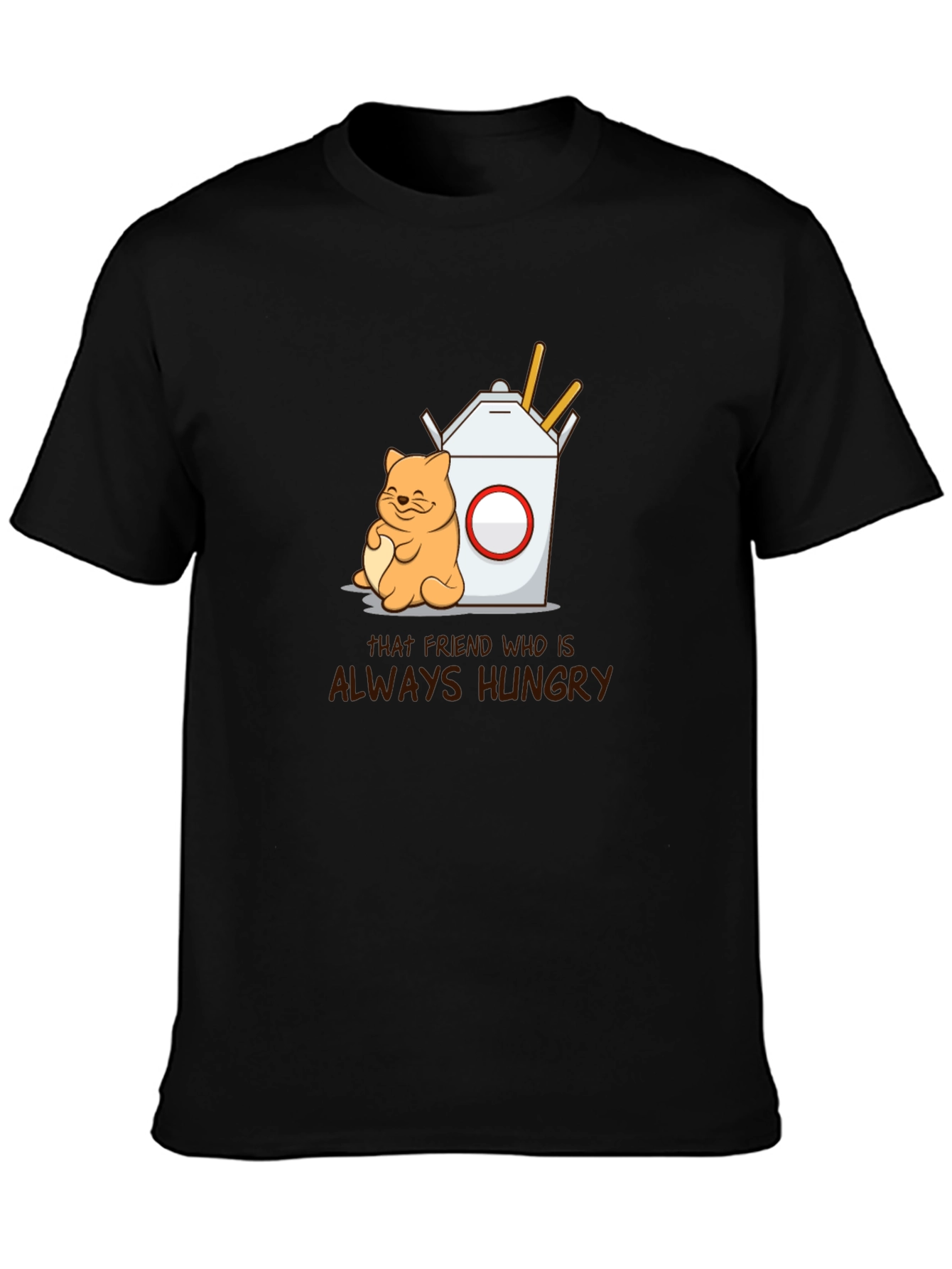 Always Hungry Funny Graphic Tee