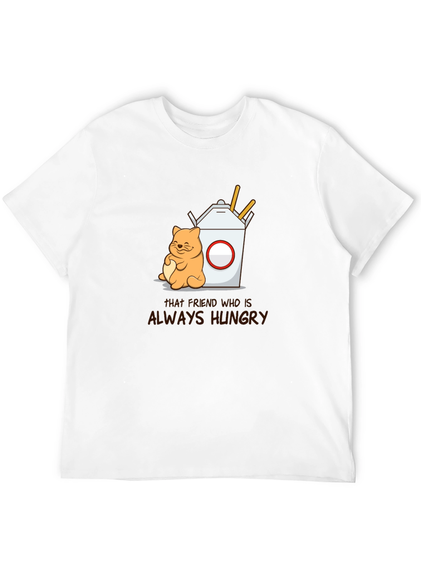 Always Hungry Funny Graphic Tee