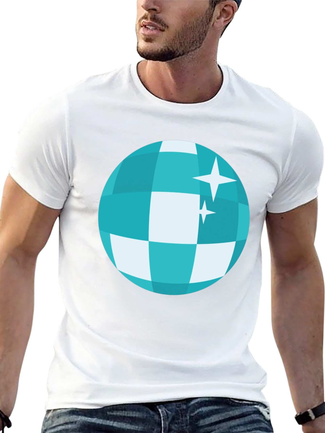 Disco Ball Graphic Tee - Party Ready!