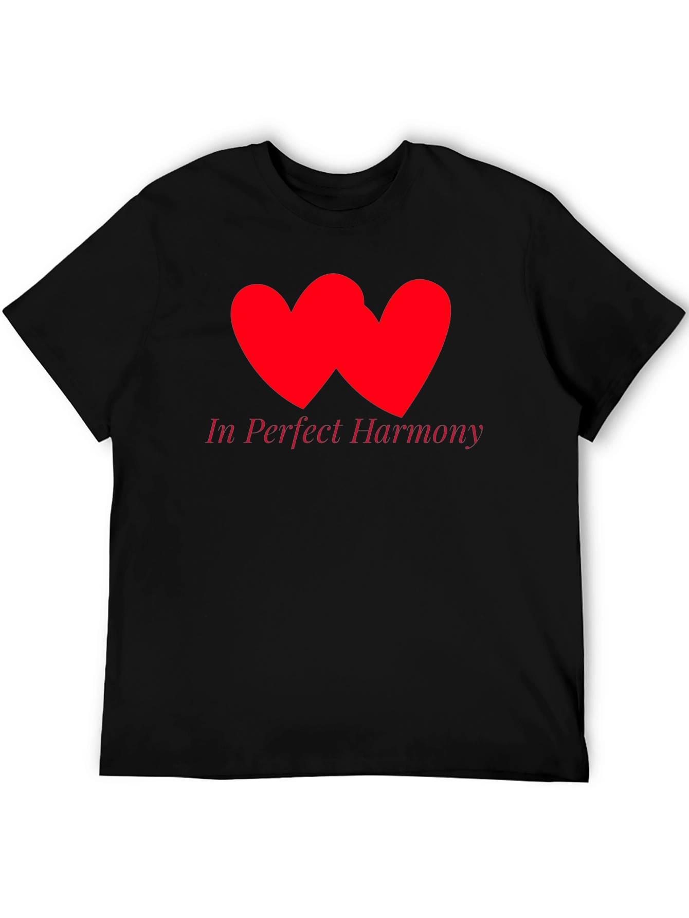 In Perfect Harmony Black T-Shirt