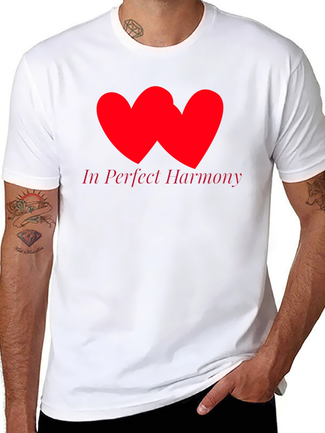 In Perfect Harmony Black T-Shirt