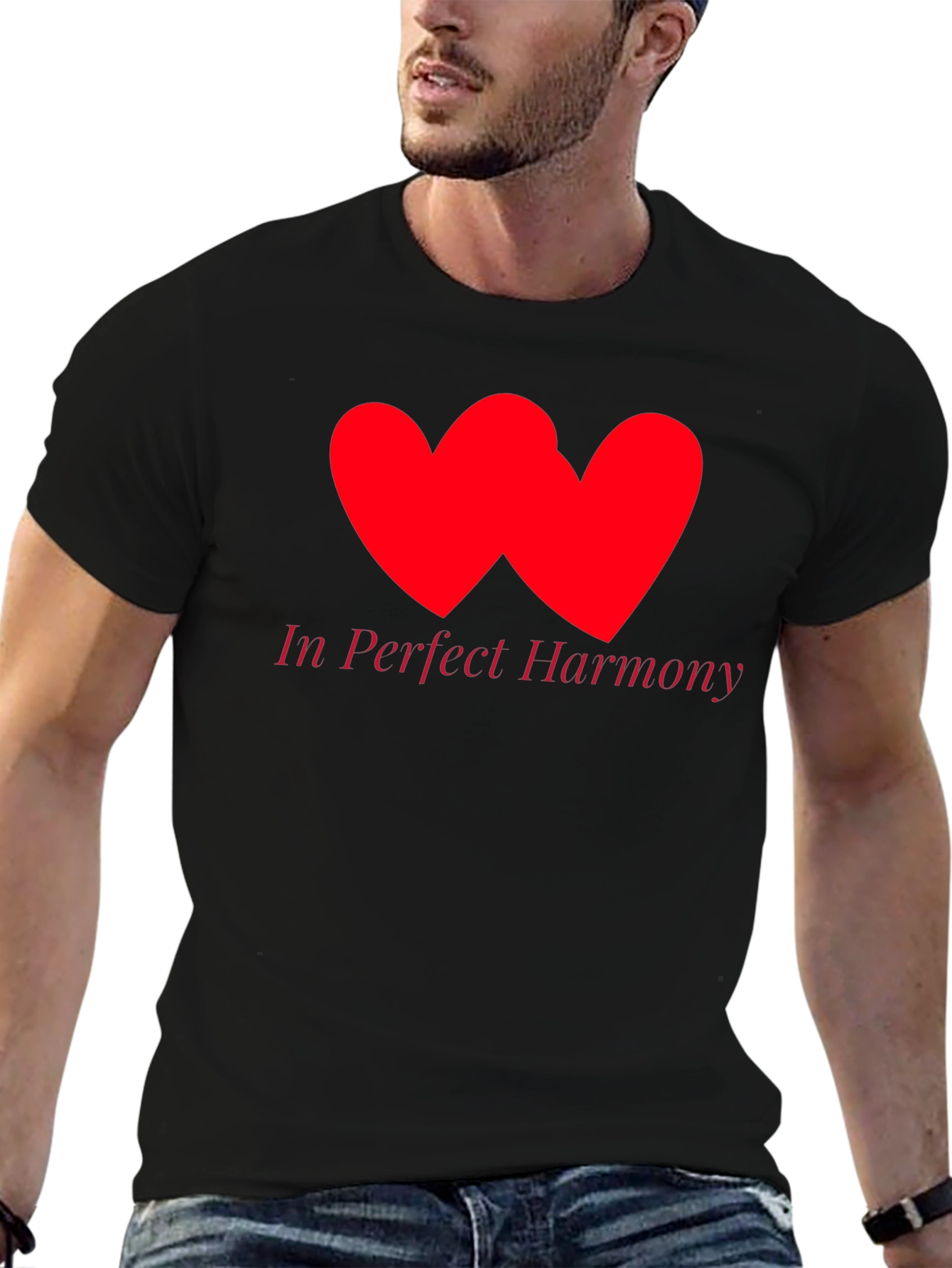 In Perfect Harmony Black T-Shirt