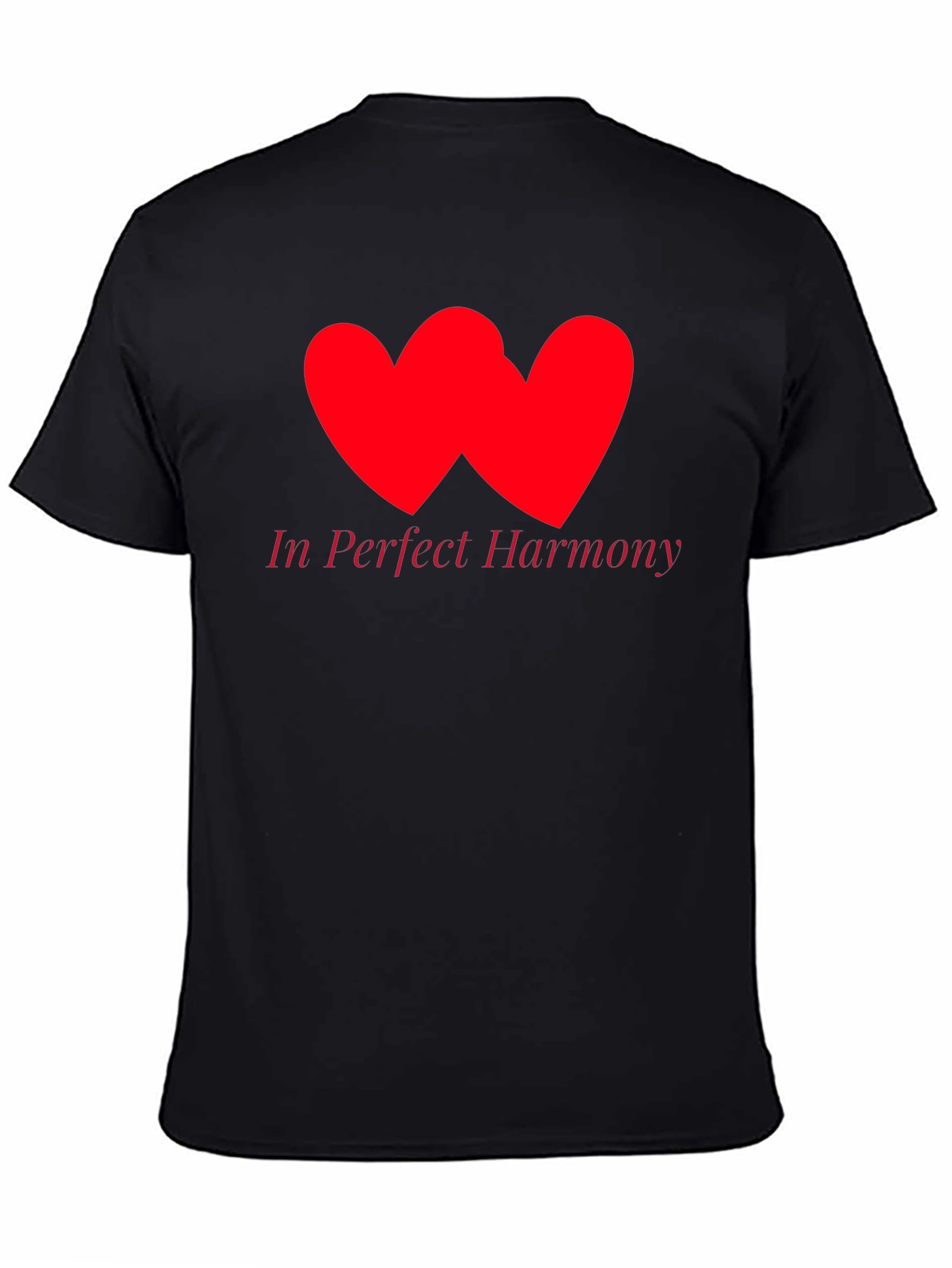 In Perfect Harmony Black T-Shirt
