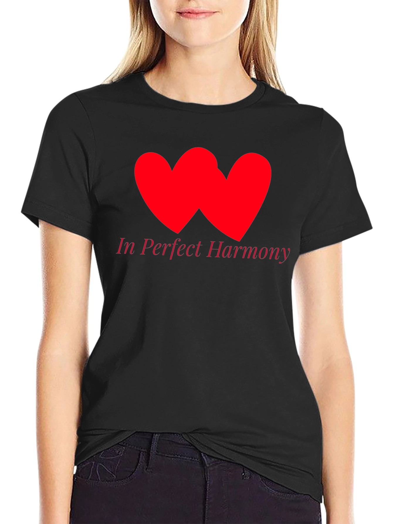In Perfect Harmony Black T-Shirt