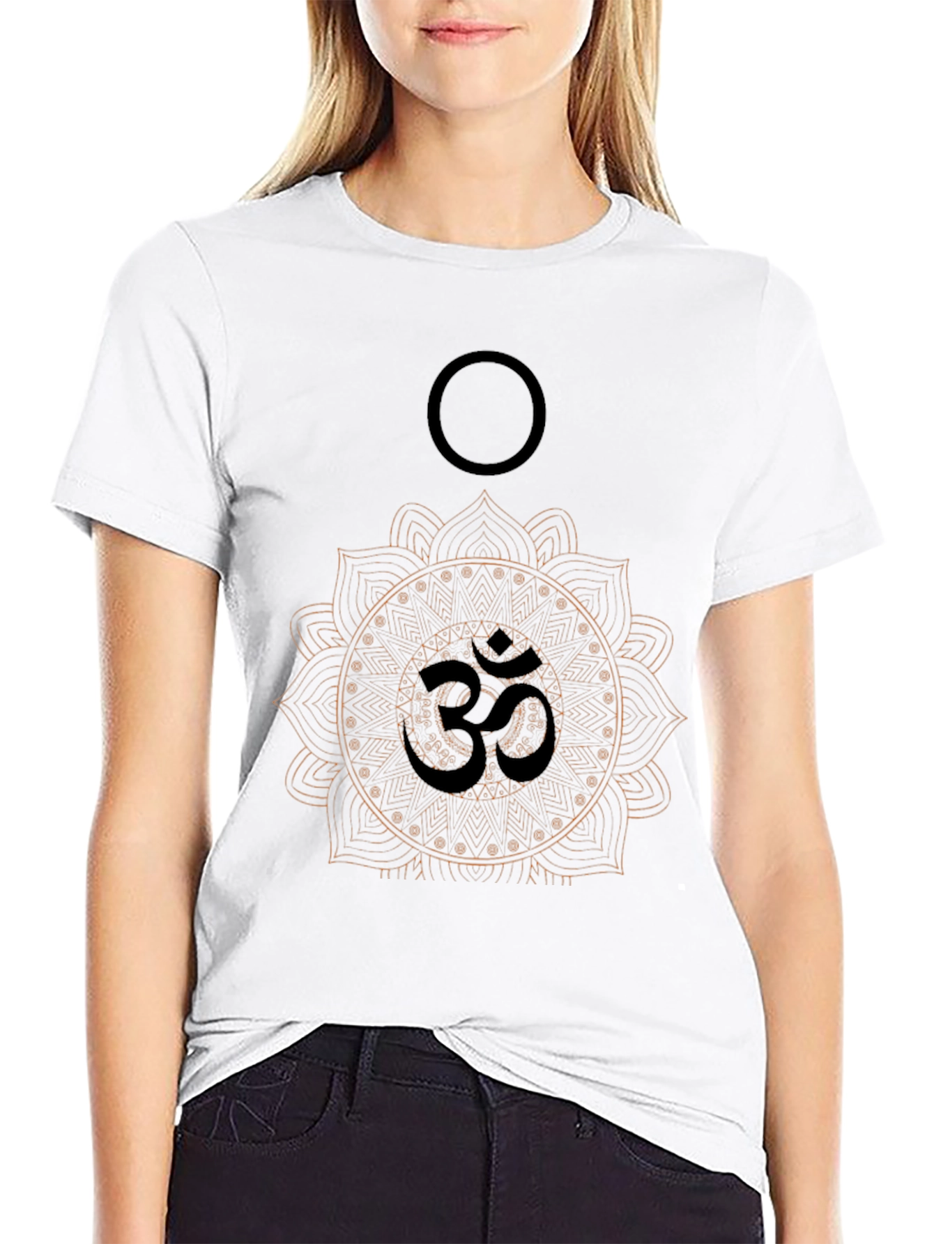 Om Mandala T-Shirt - Spiritual Design