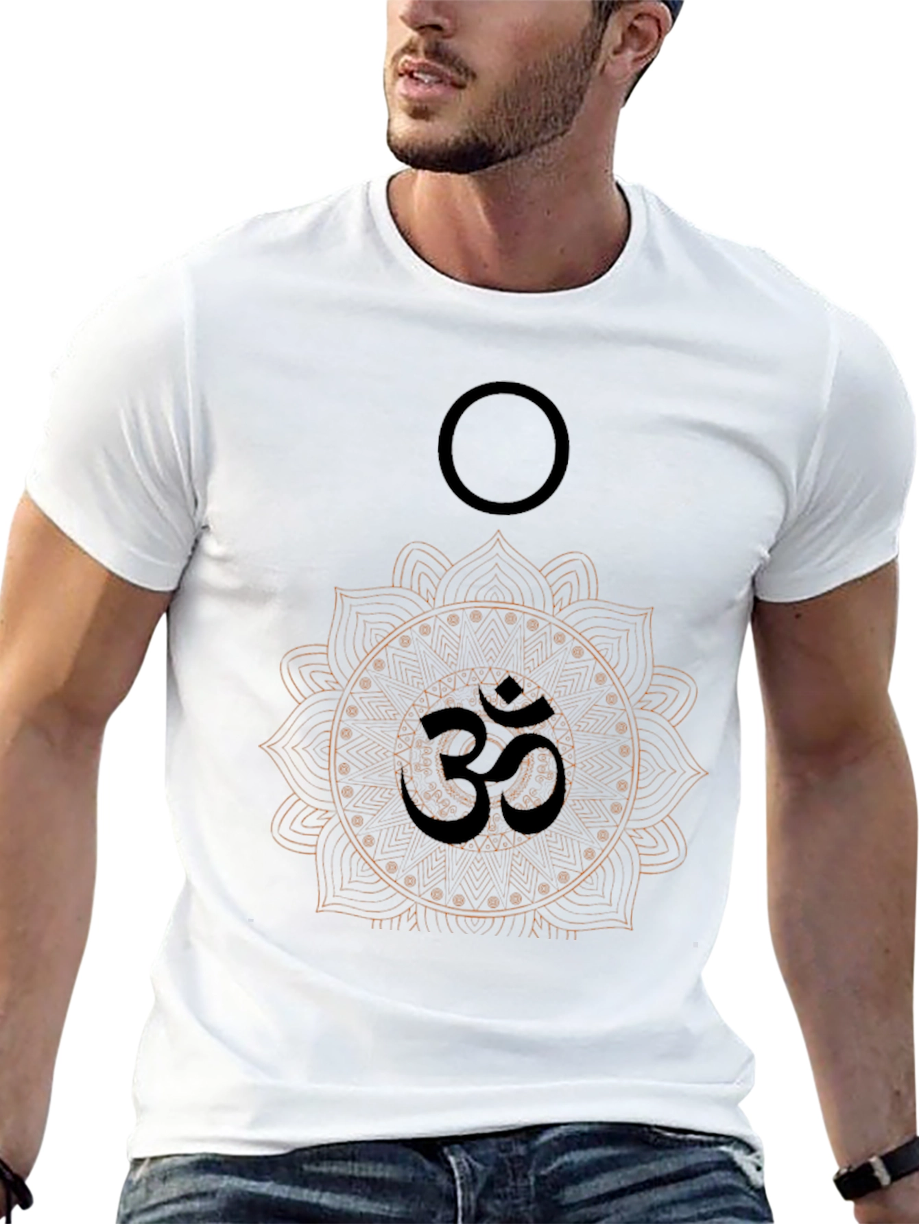 Om Mandala T-Shirt - Spiritual Design