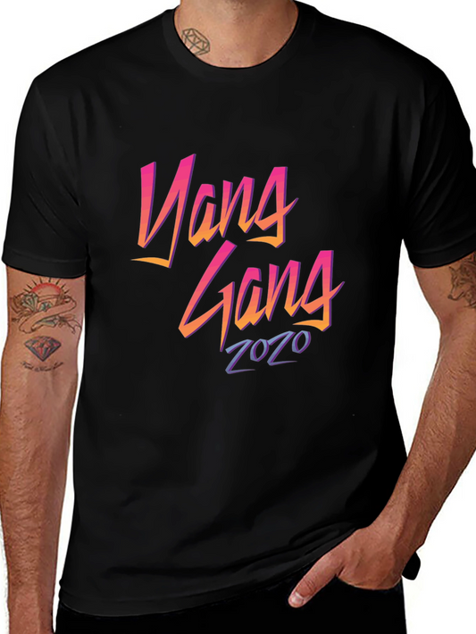 Yang Gang 2020 Black T-Shirt