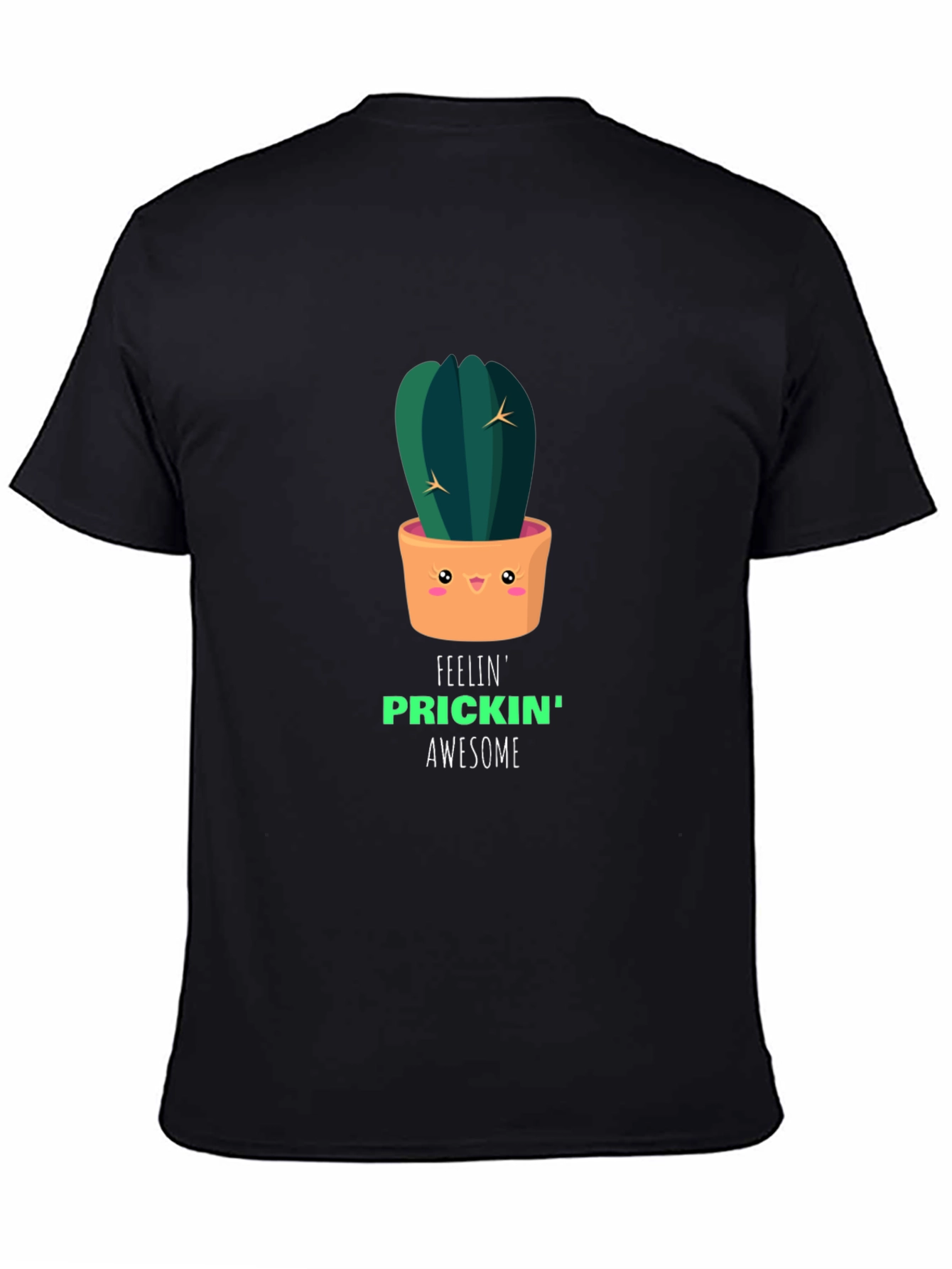 Prickin Awesome Cactus Graphic Tee