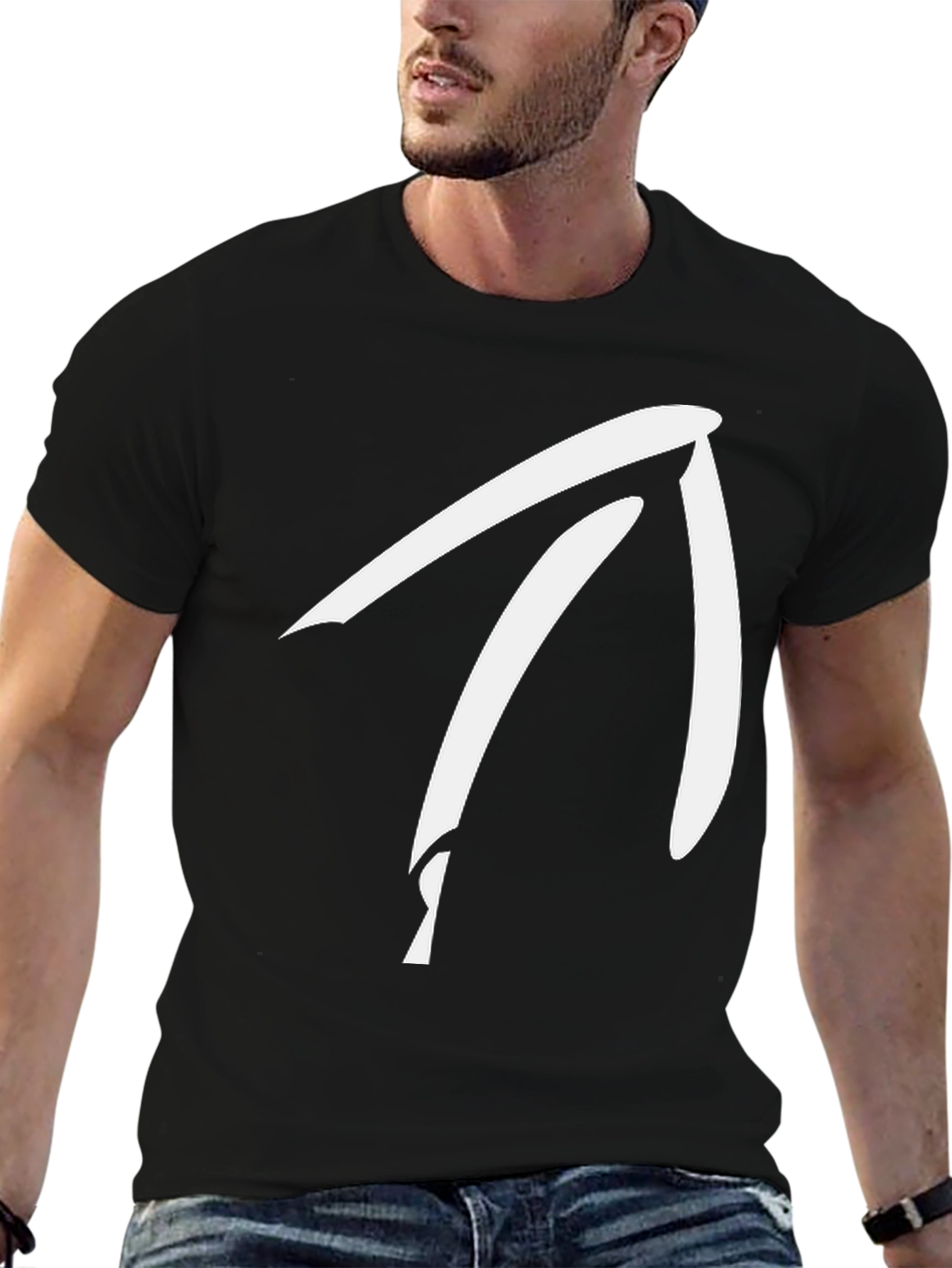 Modern Graphic Tee - Minimalist Design