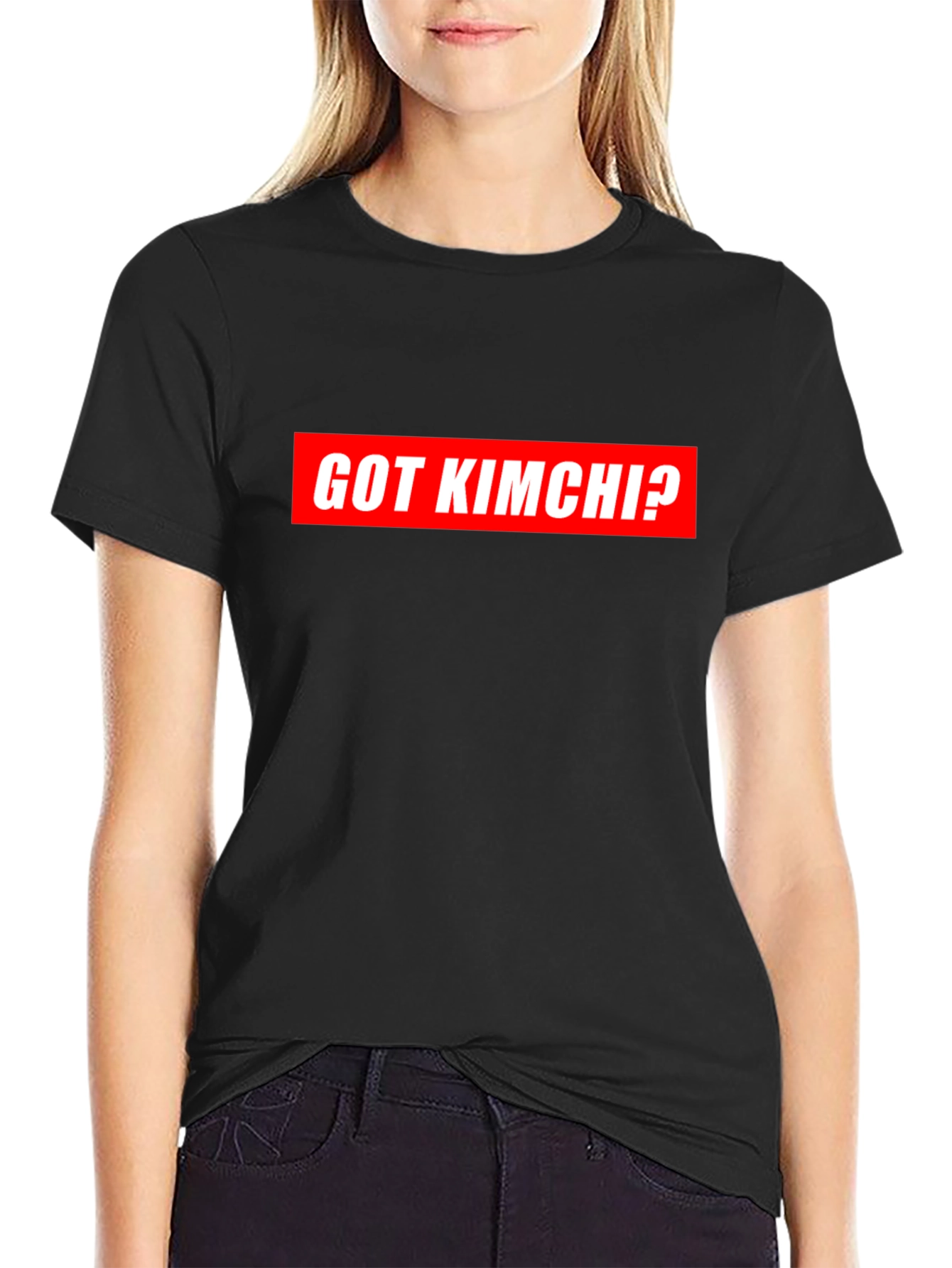 Got Kimchi? Black Graphic Tee