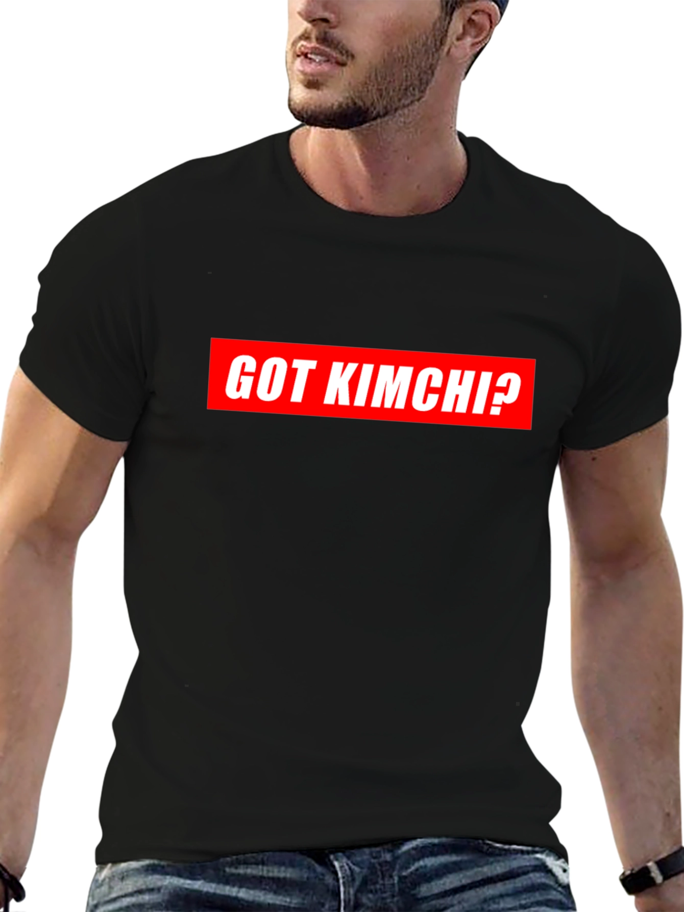 Got Kimchi? Black Graphic Tee