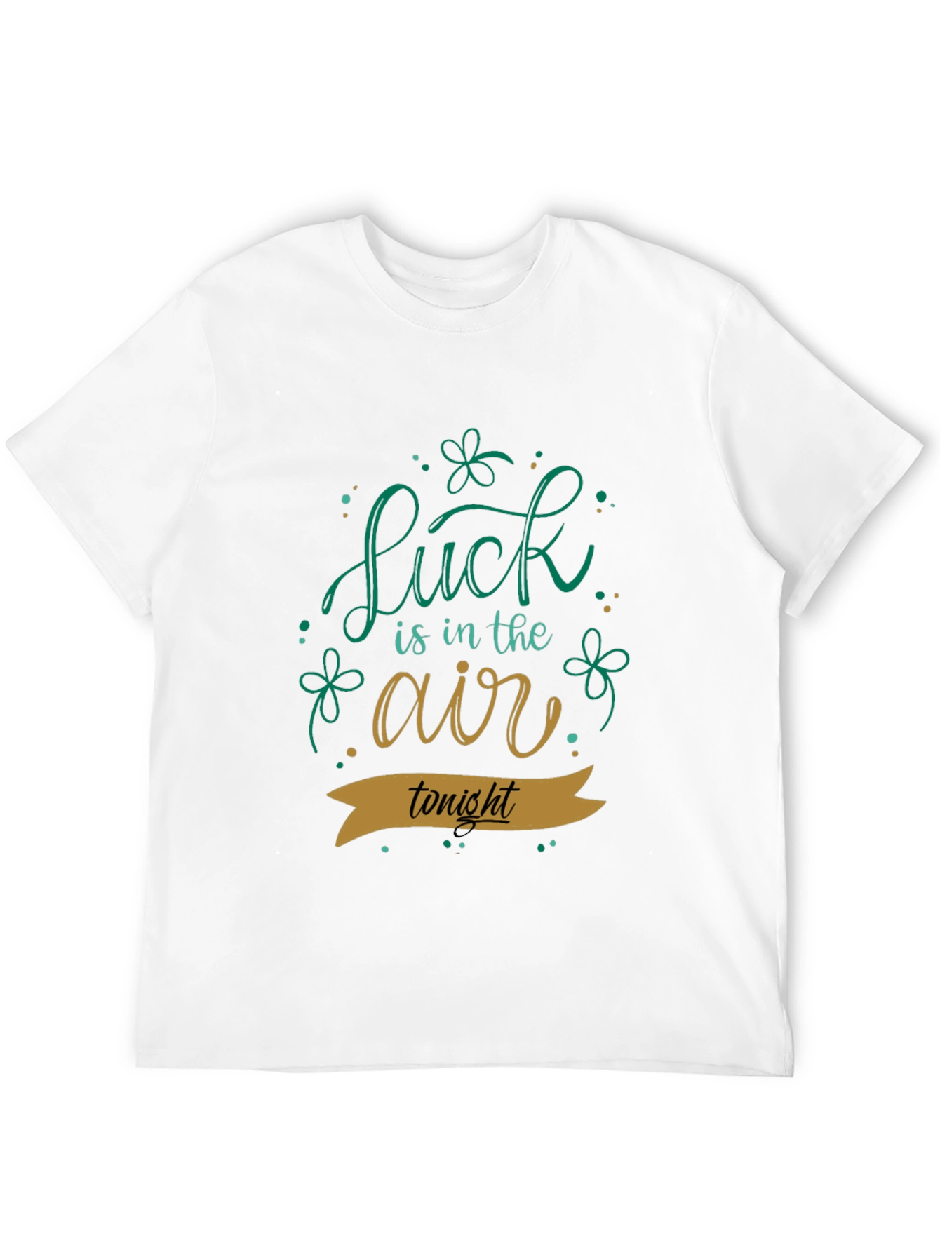 Lucky St. Patricks Day Black T-Shirt