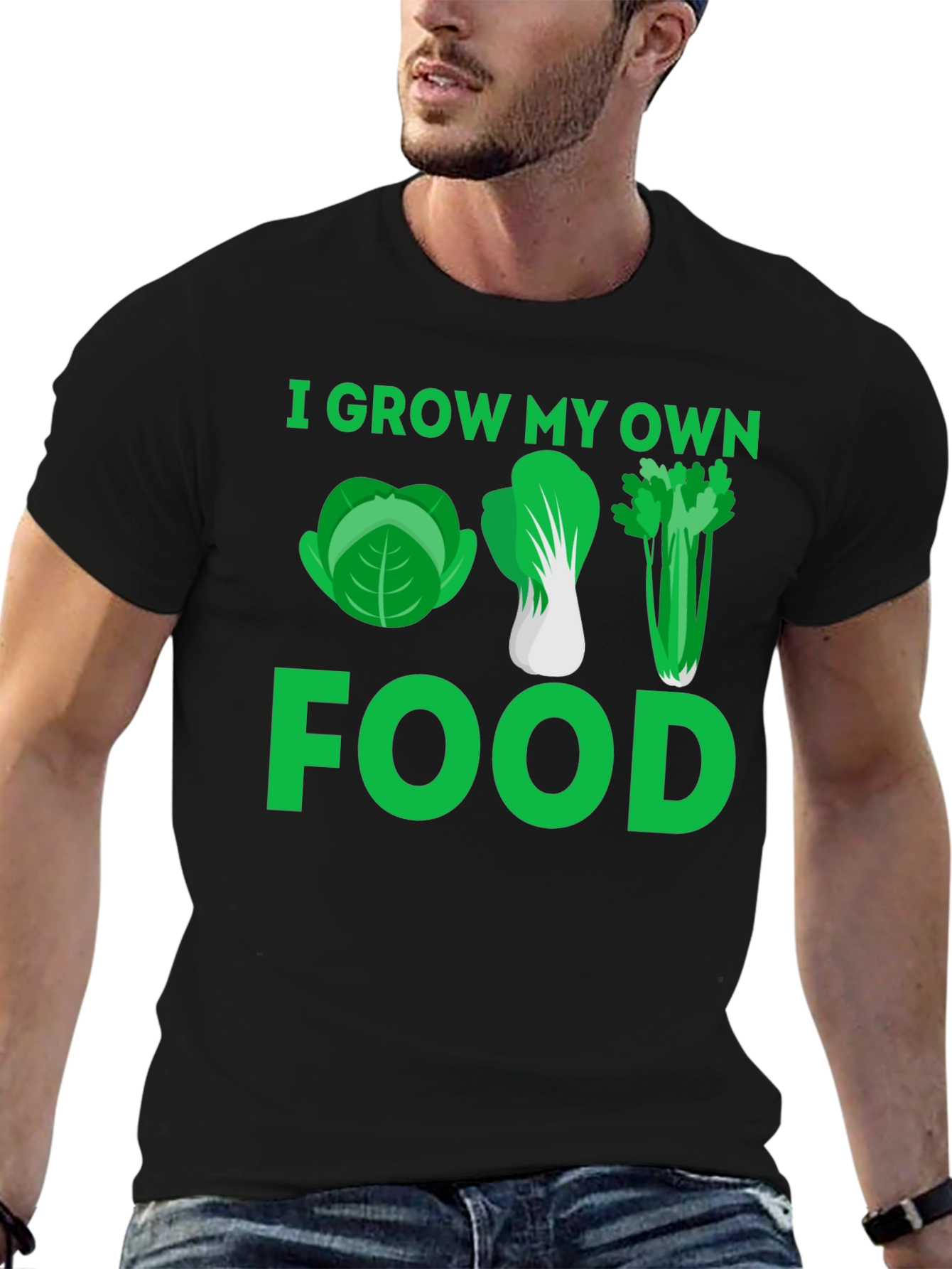 I Grow My Own Food T-Shirt - Gardening Tee