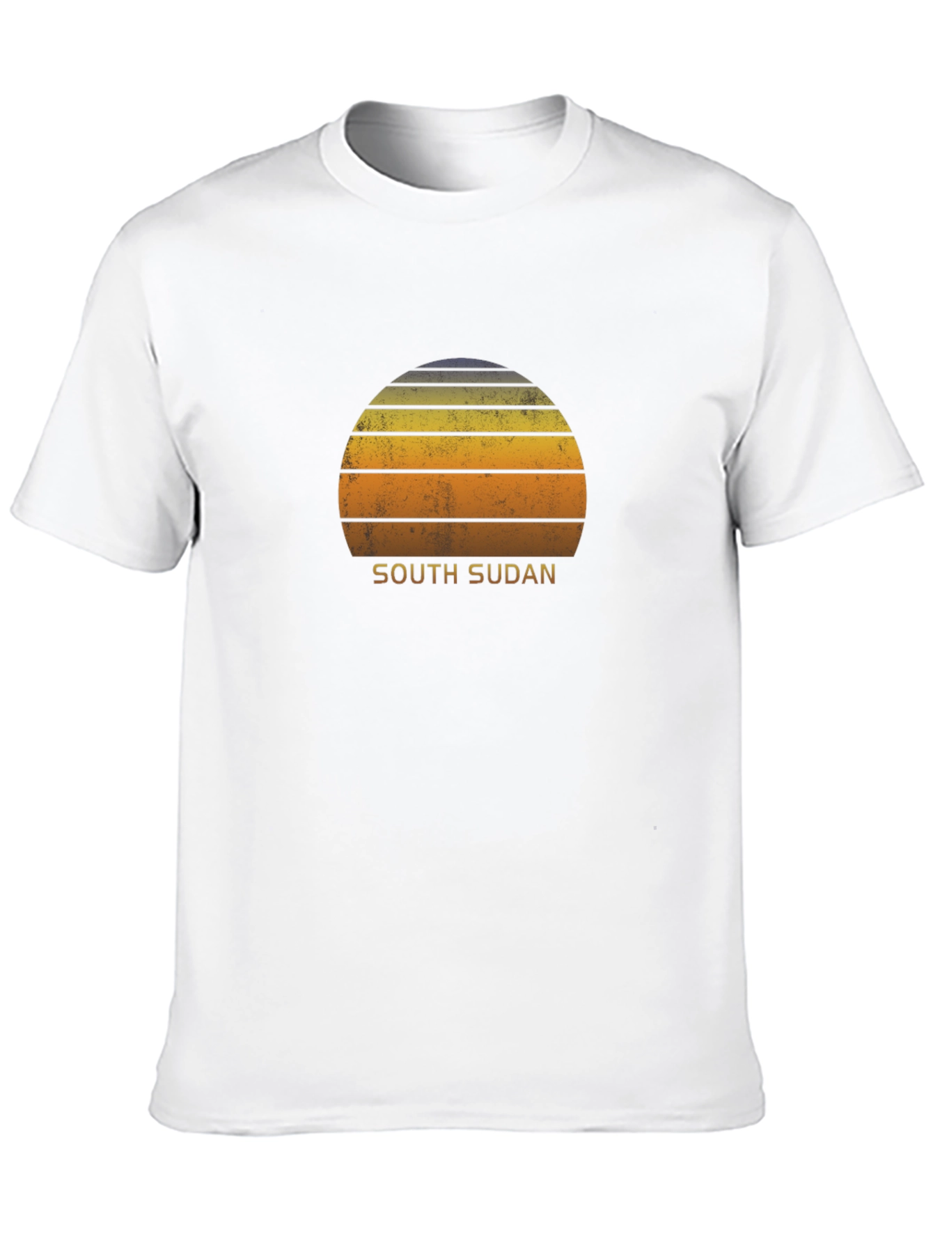 South Sudan Sunset Graphic T-Shirt
