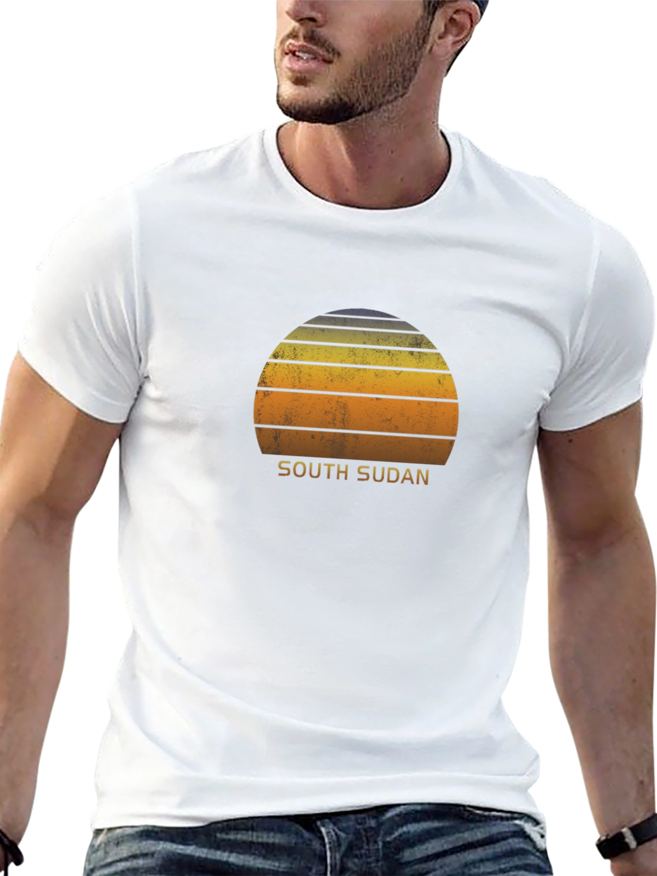 South Sudan Sunset Graphic T-Shirt