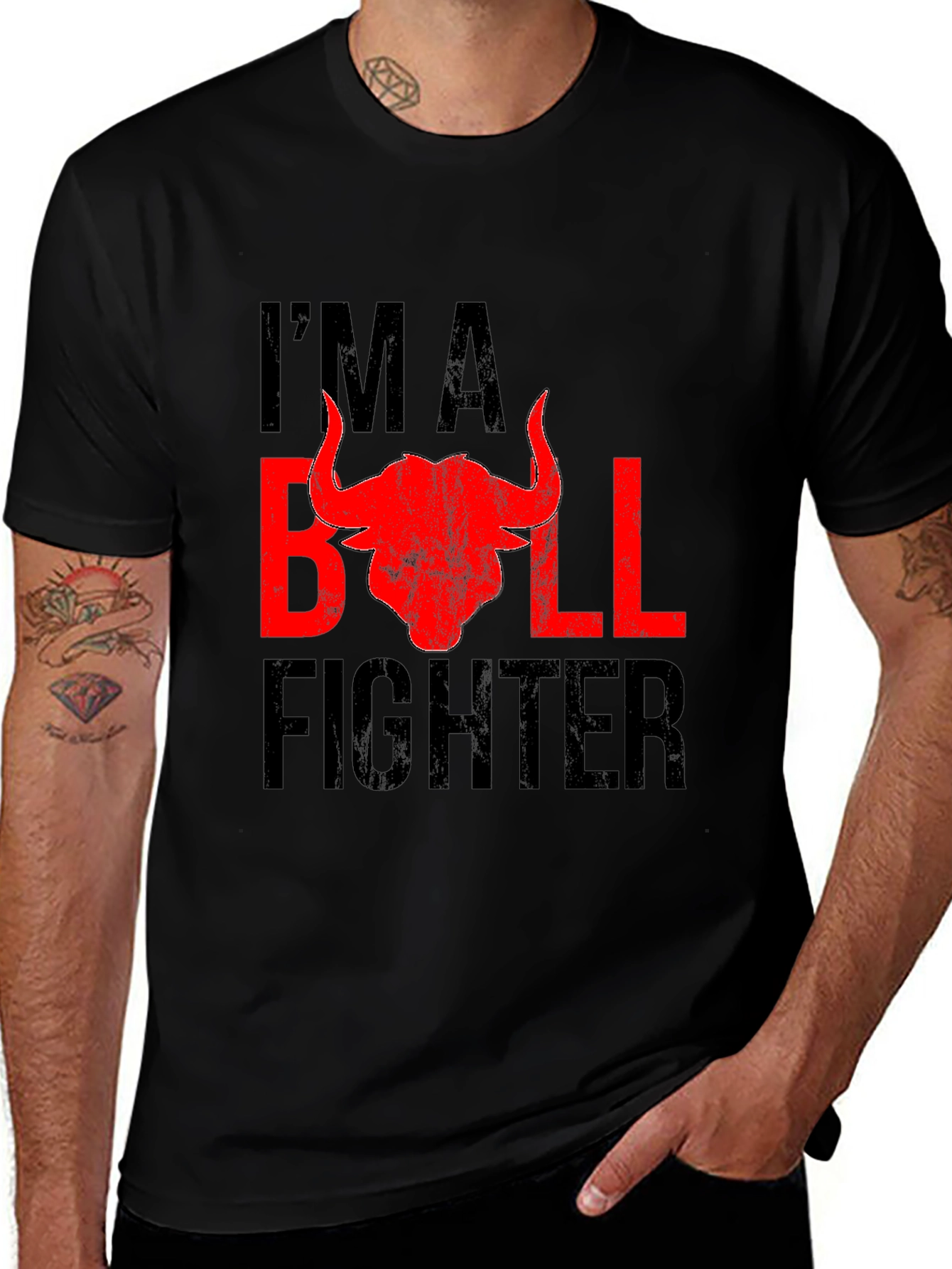 Im A Bull Fighter Graphic T-Shirt