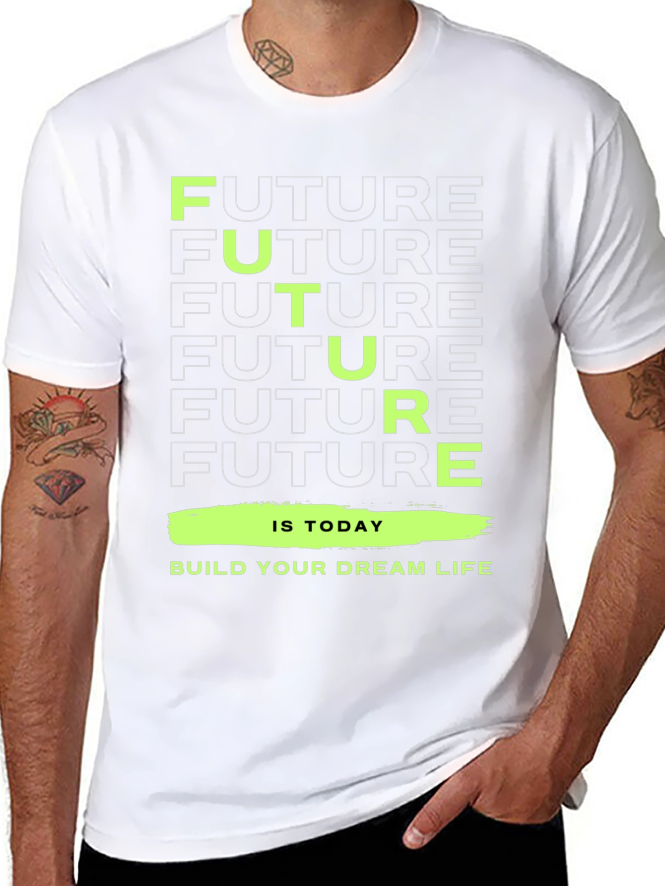 Motivational Future Today Graphic Tee