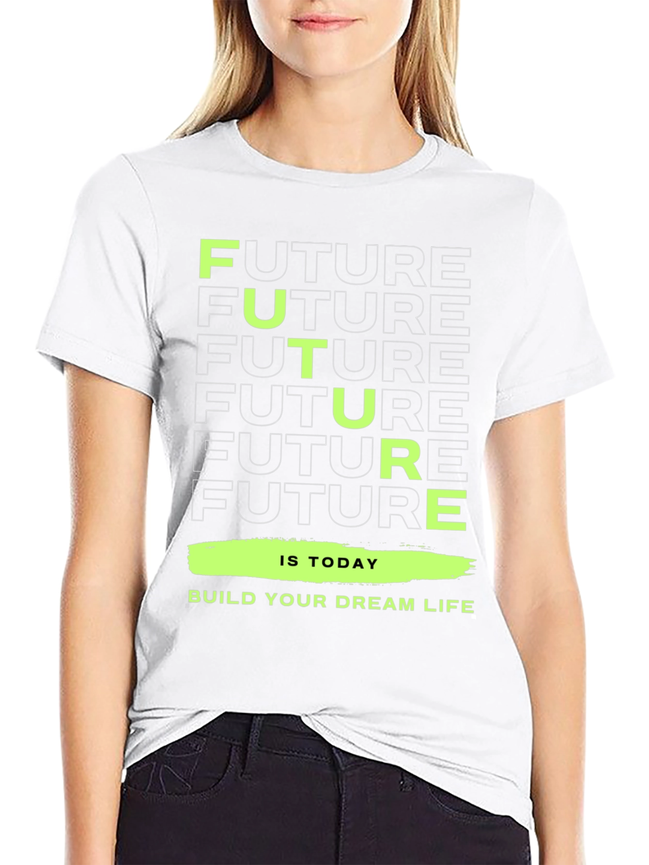 Motivational Future Today Graphic Tee