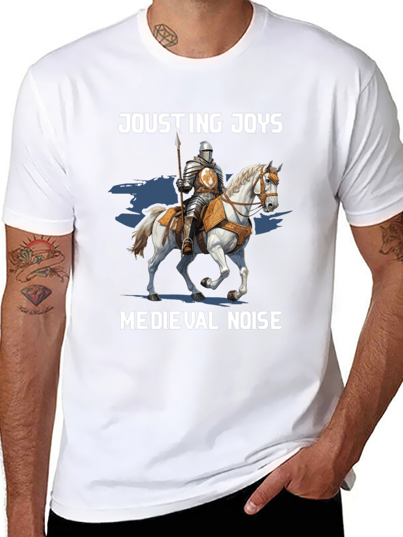Jousting Joys Medieval Noise T-Shirt