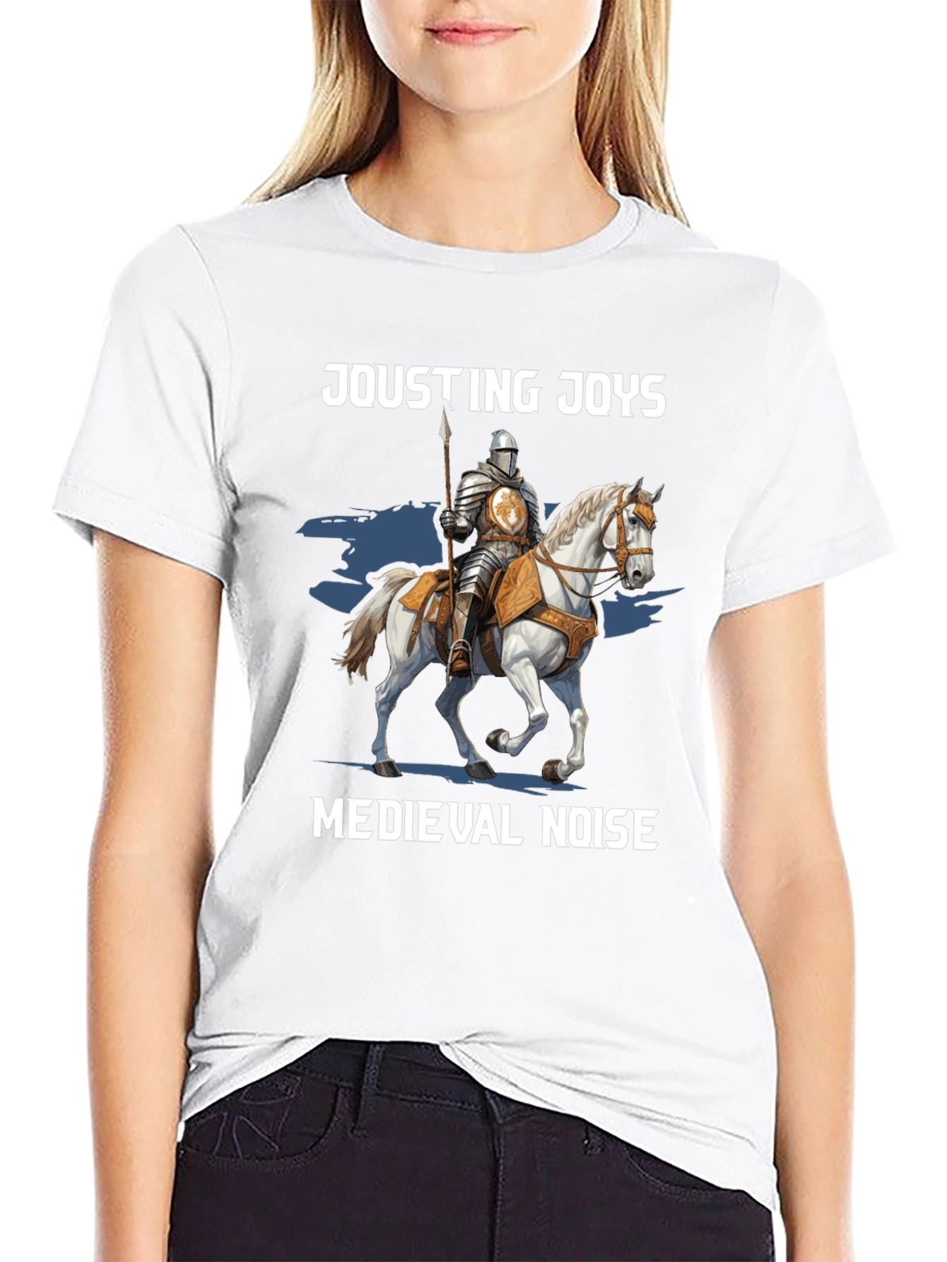 Jousting Joys Medieval Noise T-Shirt