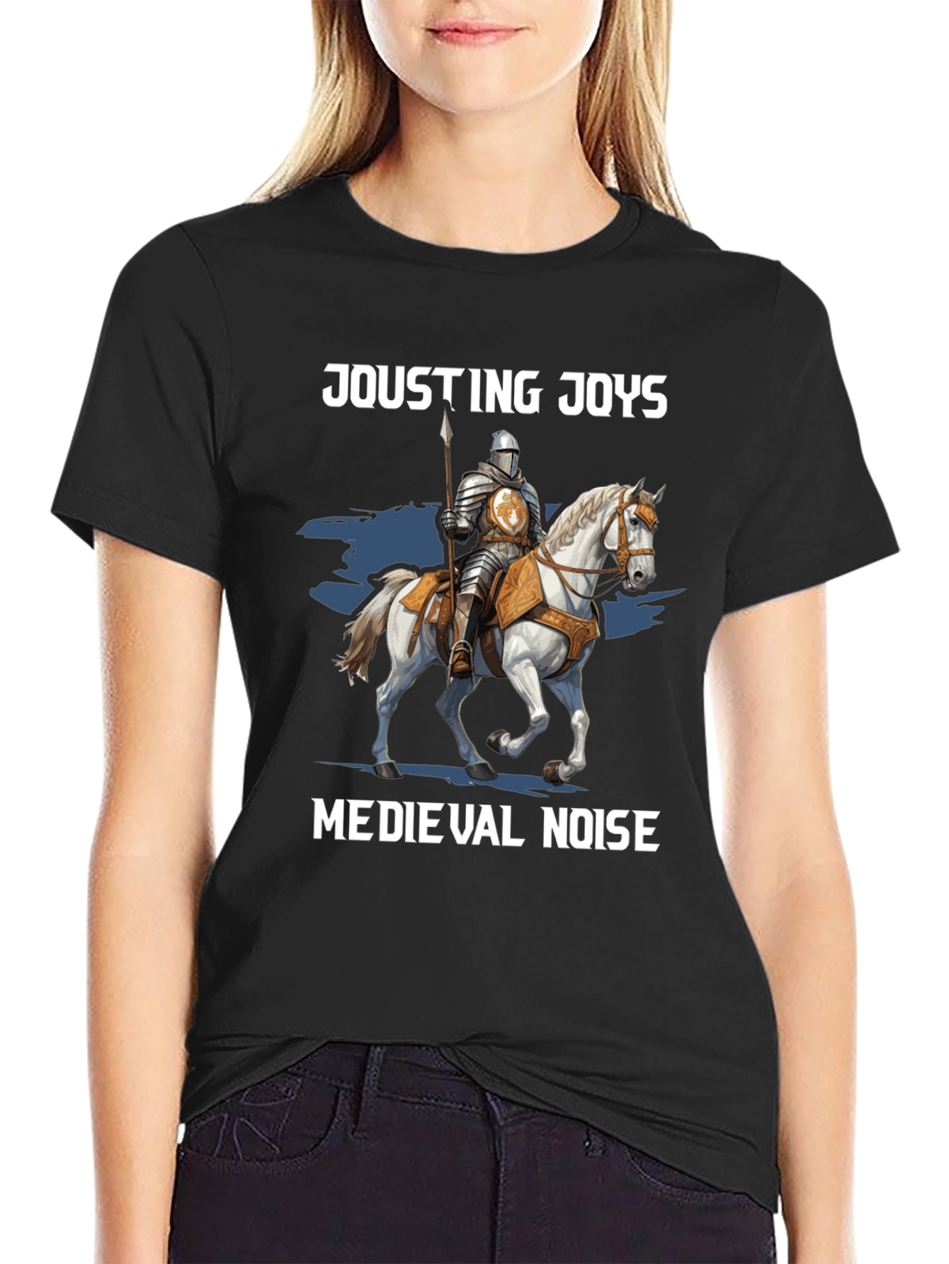 Jousting Joys Medieval Noise T-Shirt