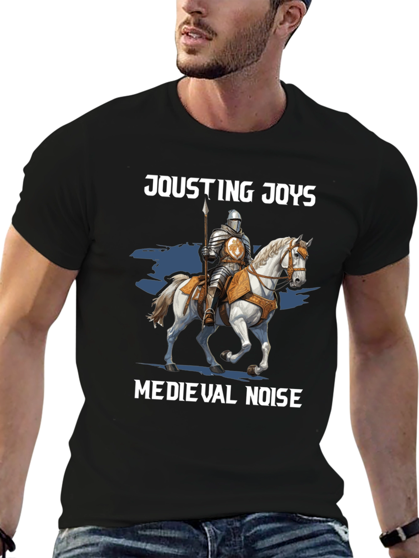 Jousting Joys Medieval Noise T-Shirt