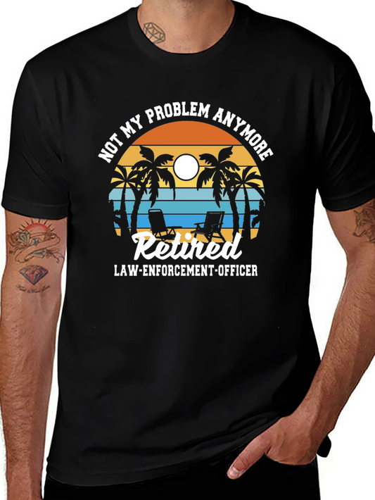 Retired Law Enforcement Officer T-Shirt