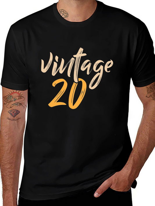 Vintage 20 T-Shirt - Stylish Birthday Gift