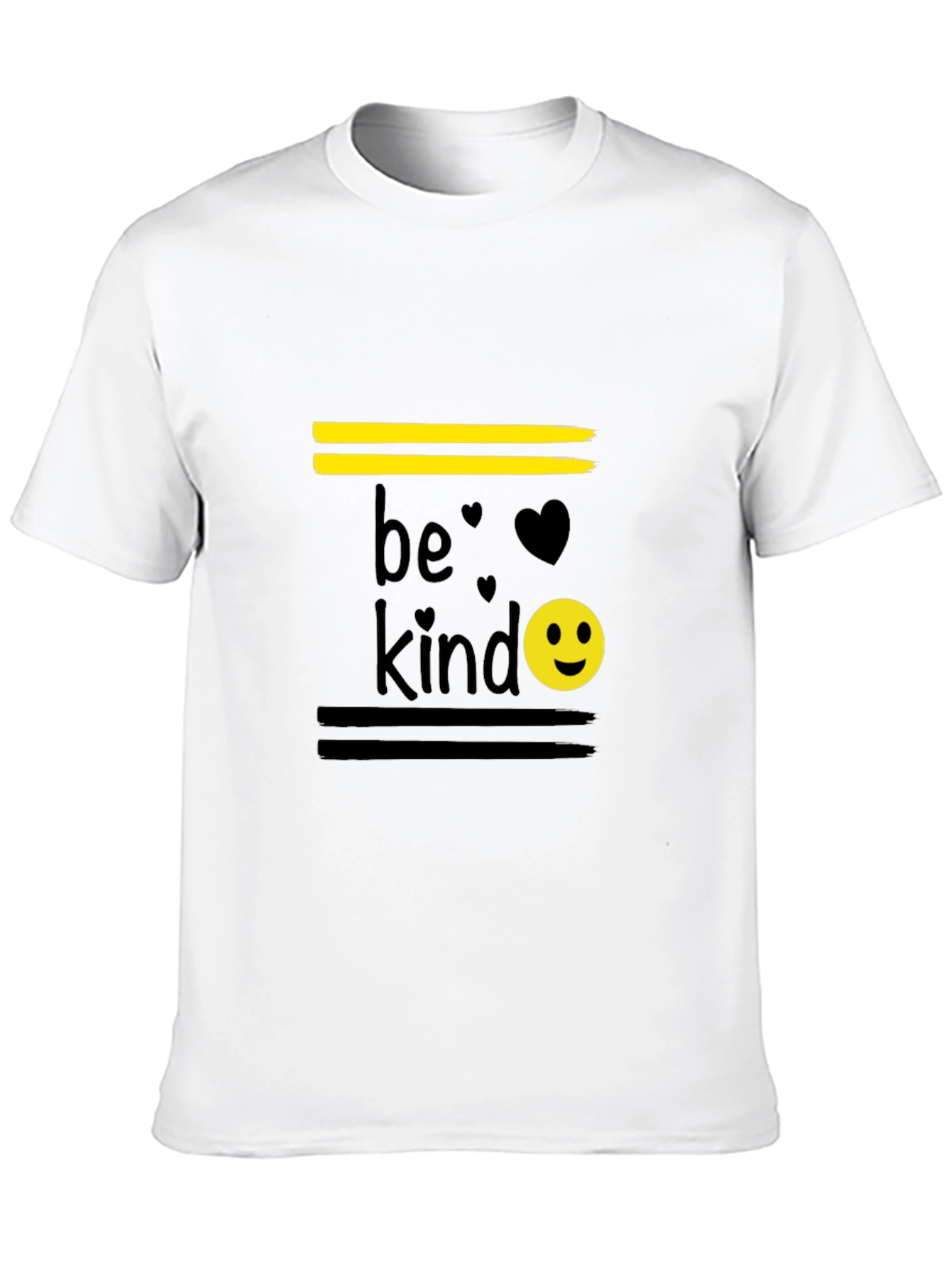 Be Kind T-Shirt - Black Cotton Blend