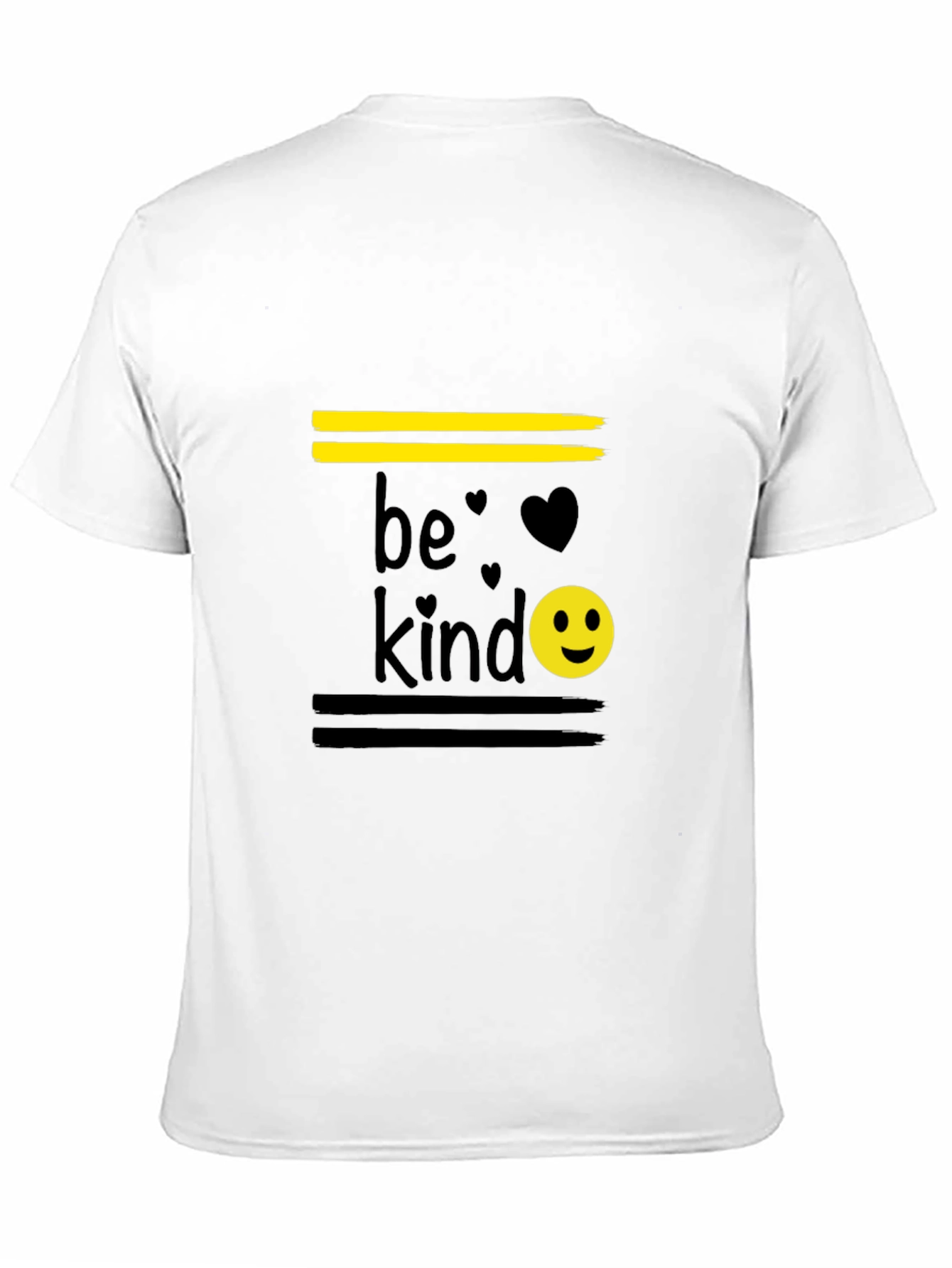 Be Kind T-Shirt - Black Cotton Blend