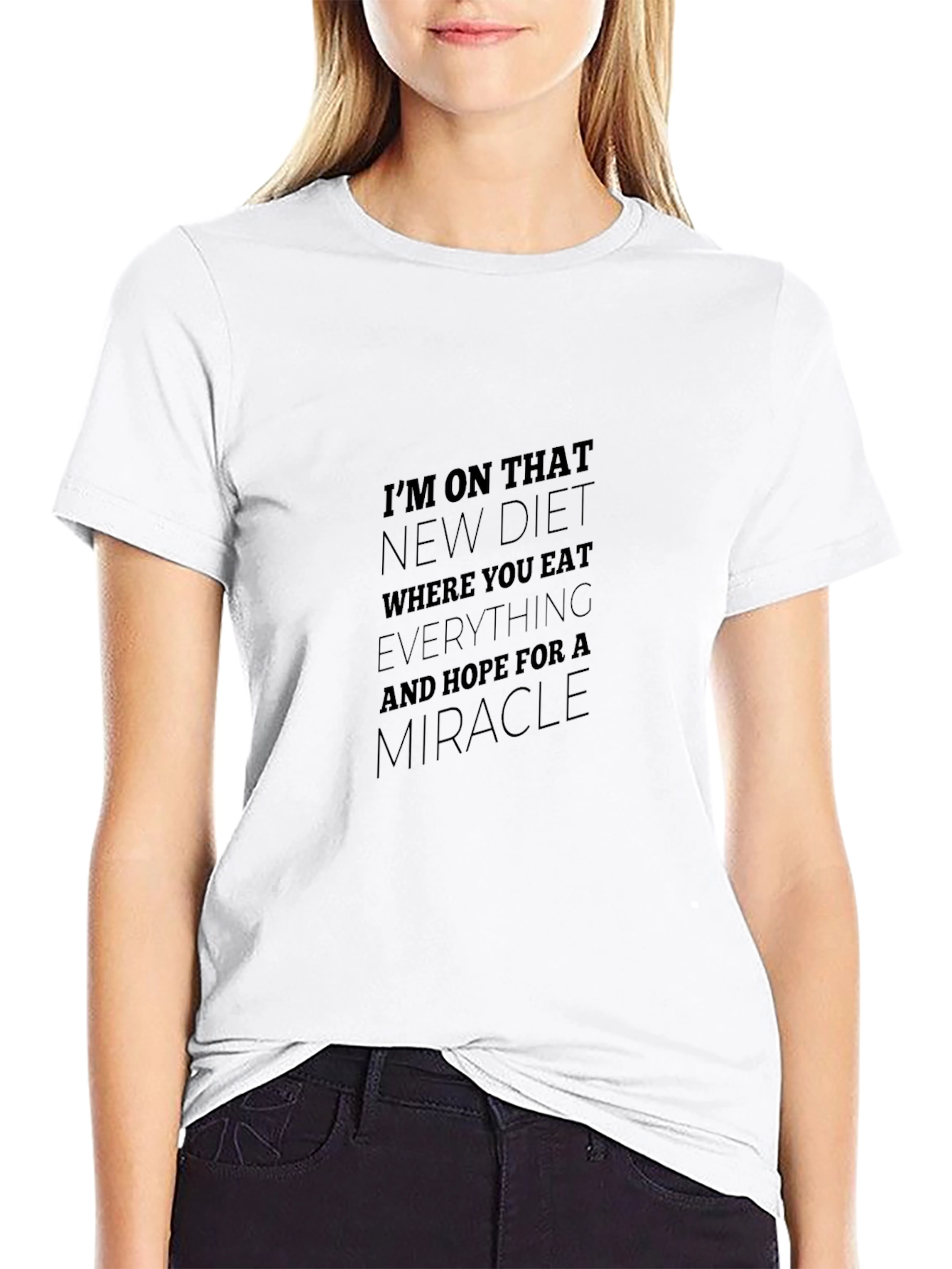 Diet Miracle T-Shirt | Funny Unisex Tee