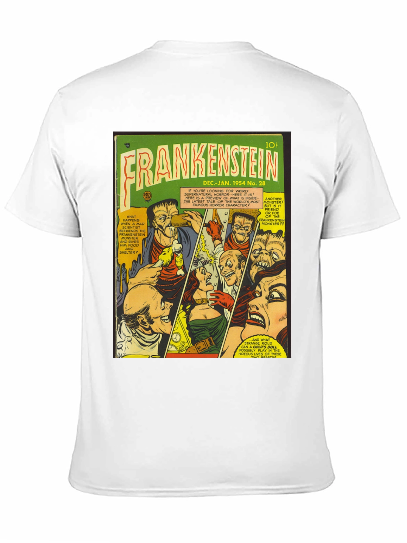 Frankenstein Comic Book T-Shirt