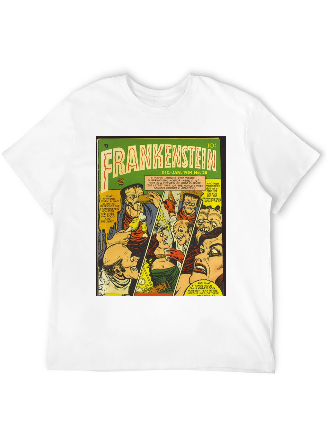Frankenstein Comic Book T-Shirt