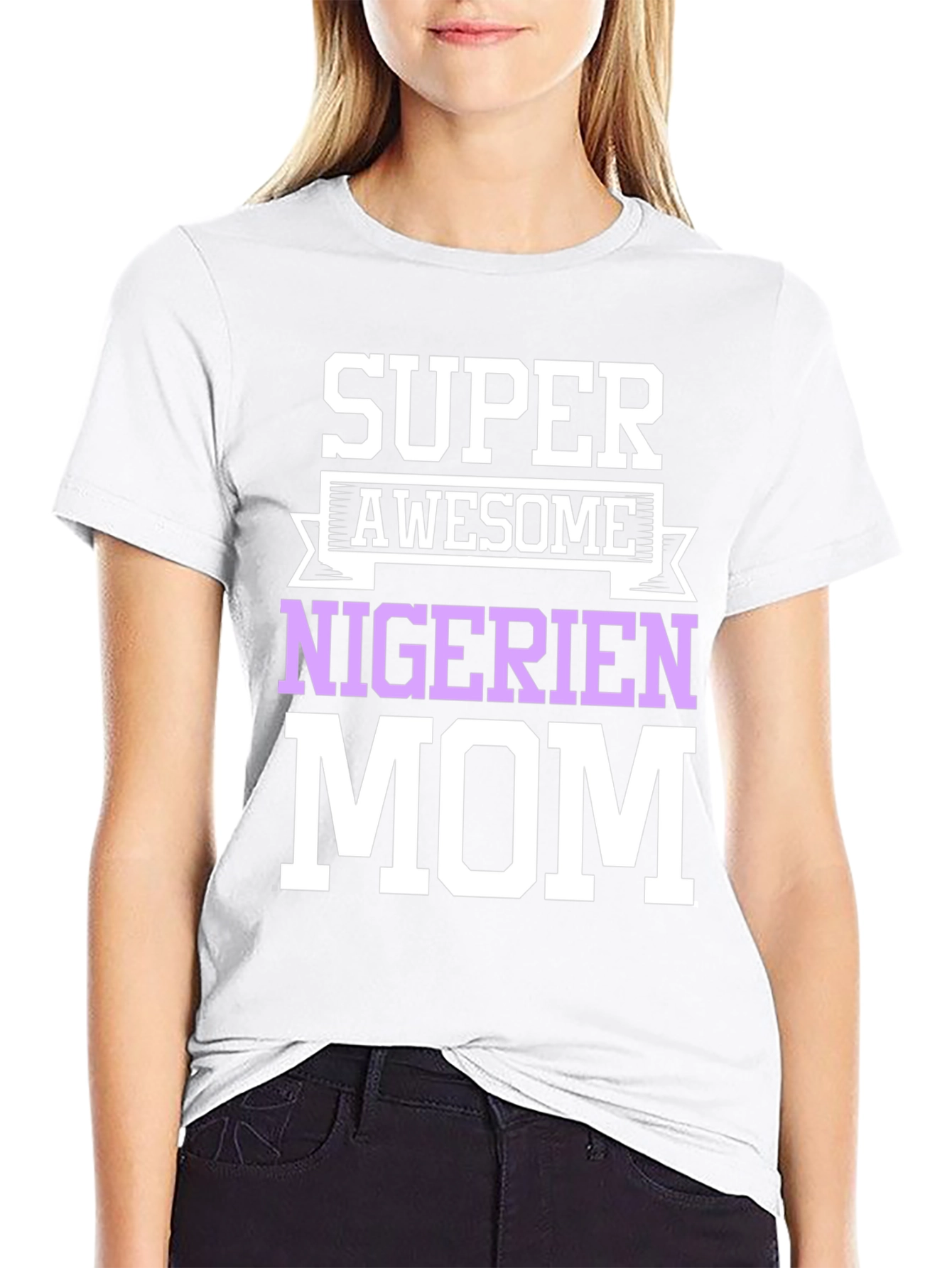 Super Awesome Nigerian Mom T-Shirt