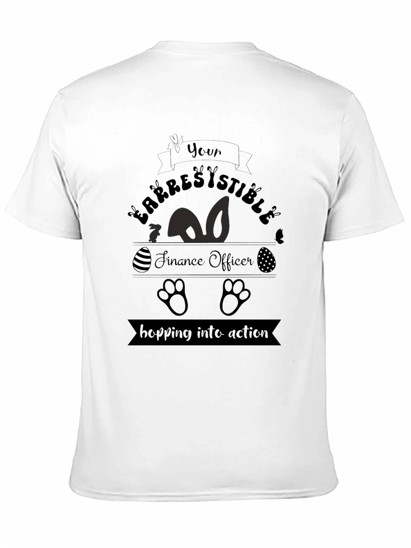 Irresistible Finance Officer Easter T-Shirt