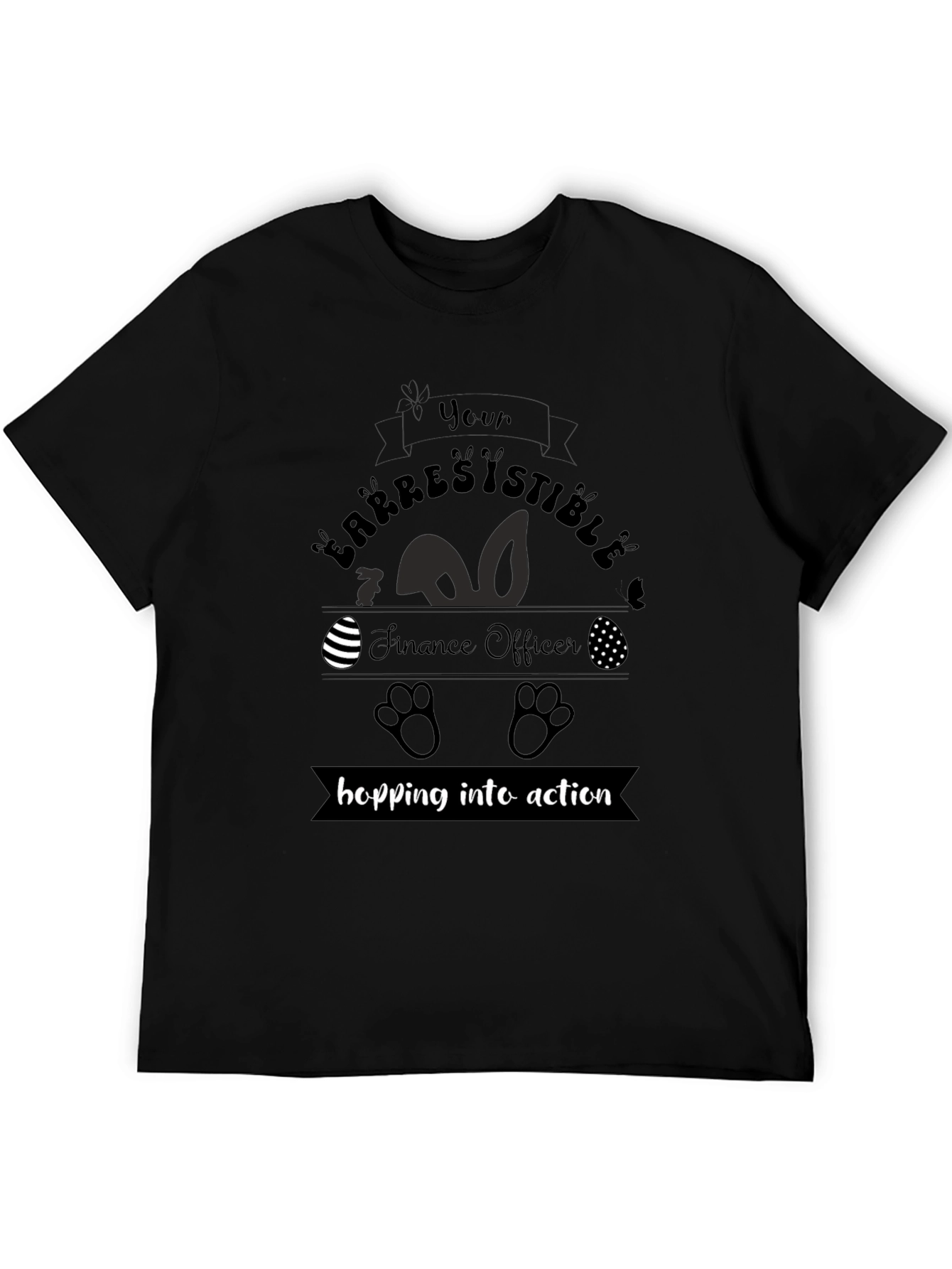 Irresistible Finance Officer Easter T-Shirt