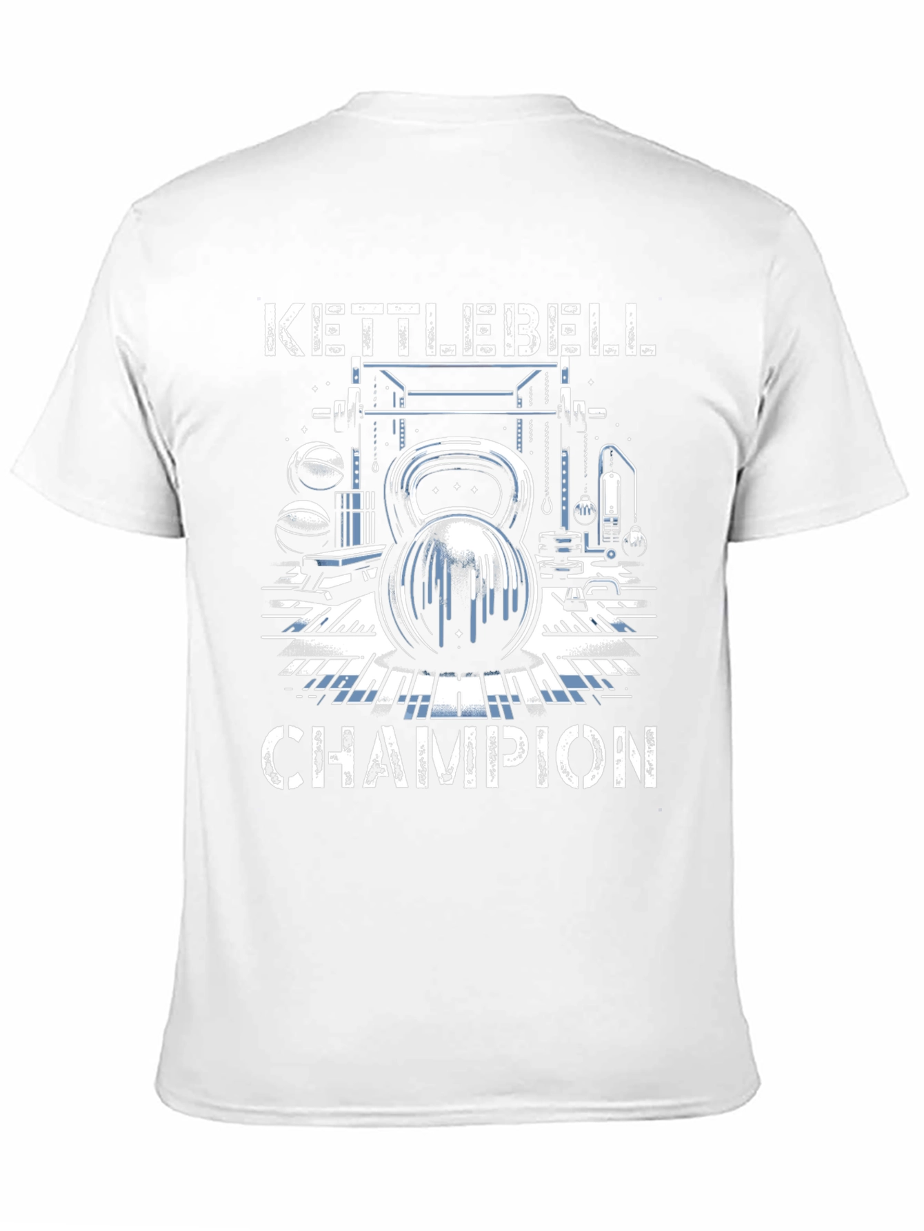 Kettlebell Champion Graphic T-Shirt - Gym Fitness Apparel