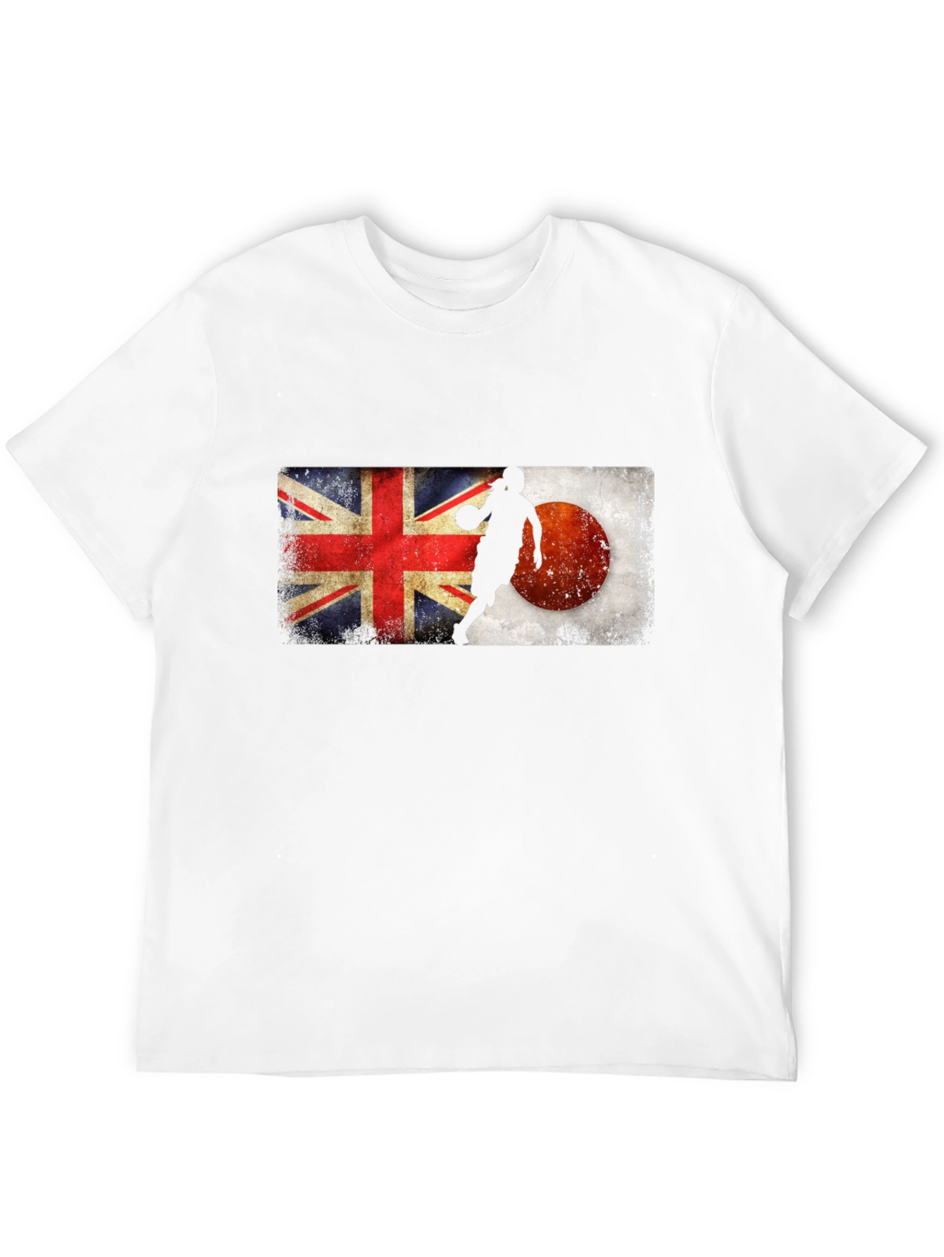 UK Japan Basketball Graphic T-Shirt